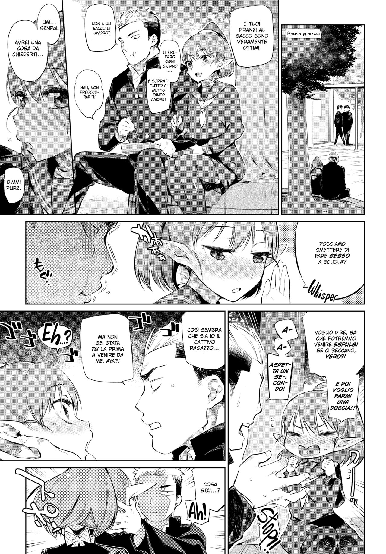 [Mizone] Karada wa Shoujikimono | Il suo Corpo è Onesto (Bakemono Ecchi) [Italian] [Decensored] [Digital] imagen número 5