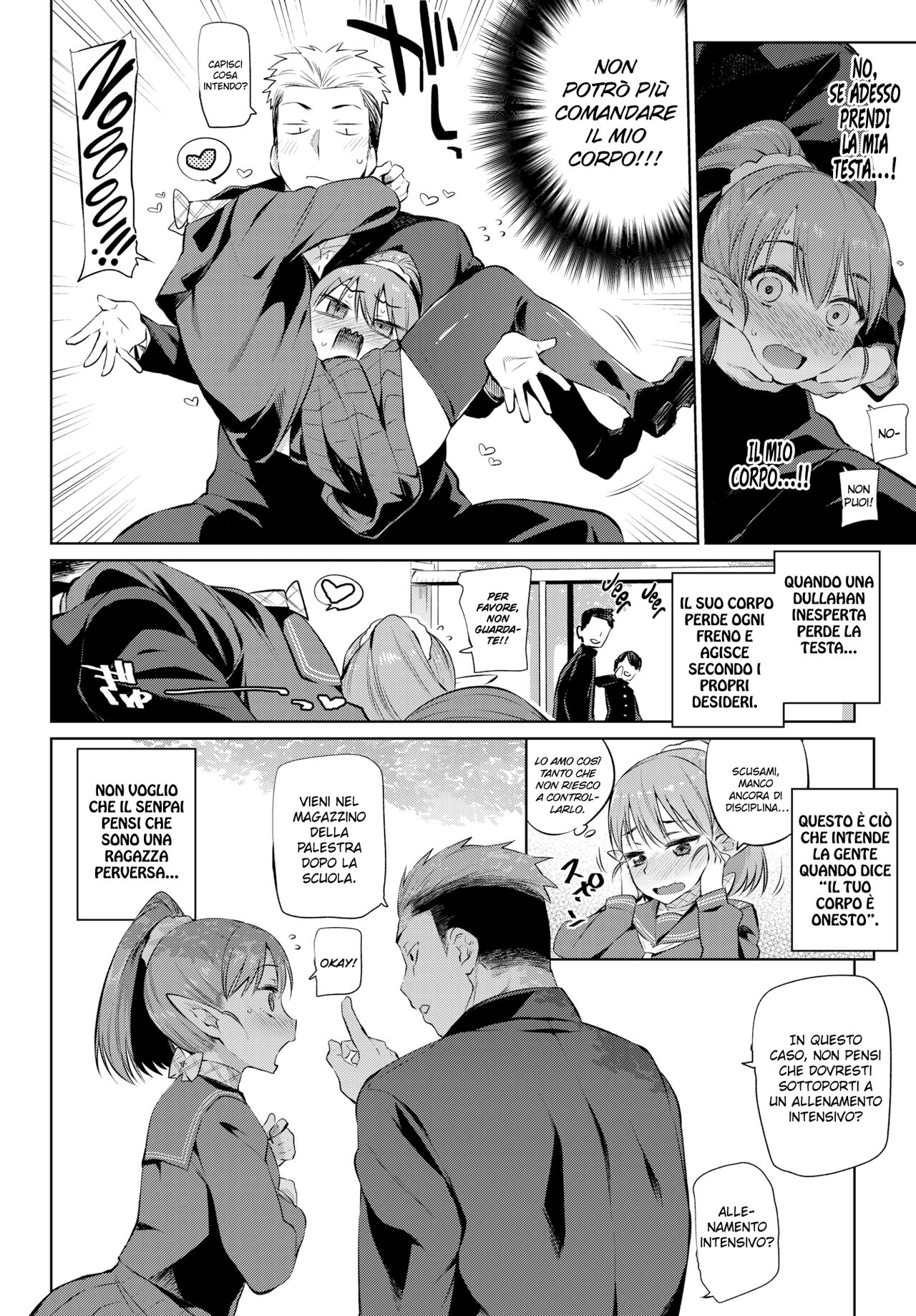 [Mizone] Karada wa Shoujikimono | Il suo Corpo è Onesto (Bakemono Ecchi) [Italian] [Decensored] [Digital] imagen número 6