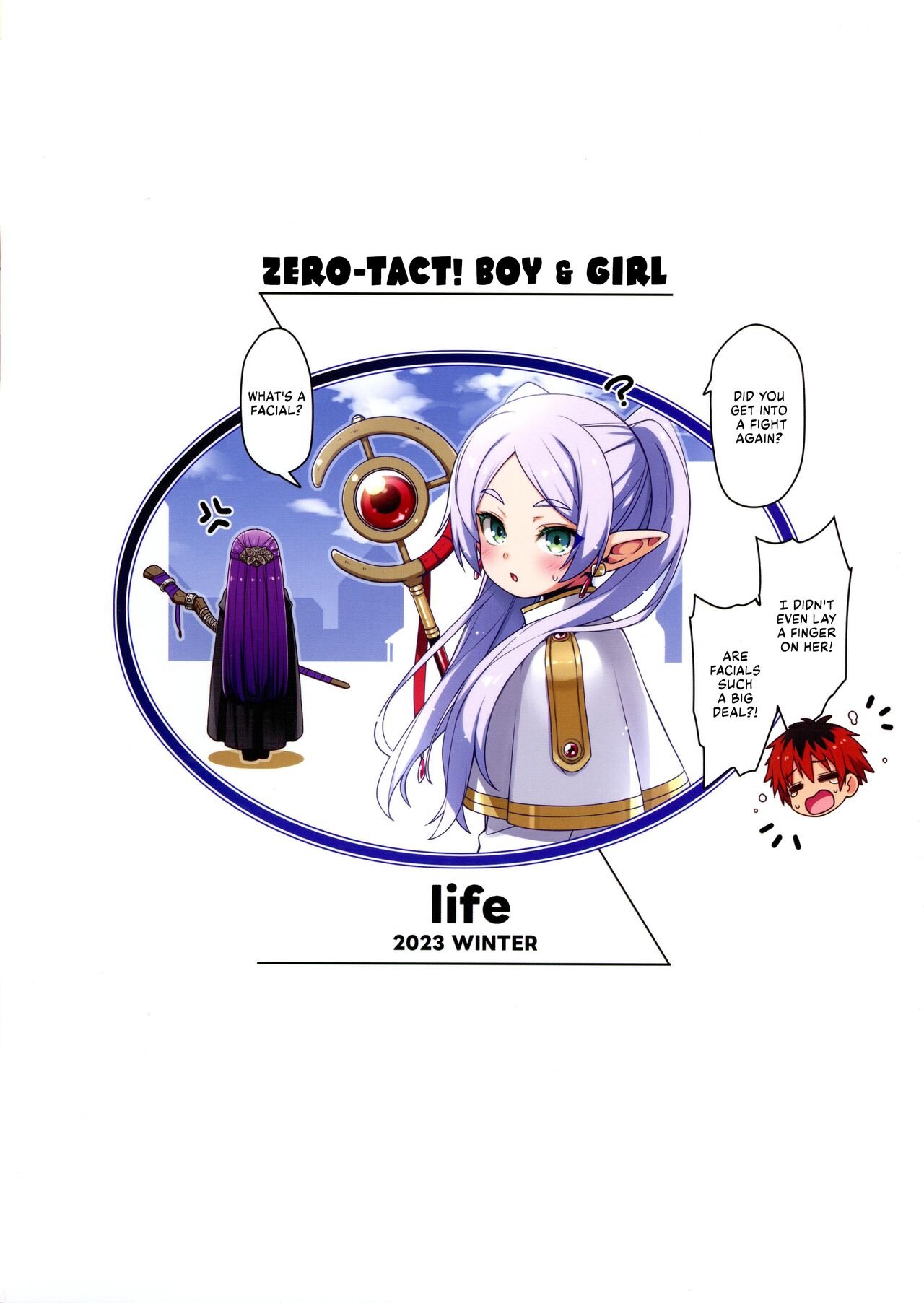(C103) [life (Haga Yui)] Zero★Tact! Boy & Girl (Sousou no Frieren) [English] [Fap It Scans] numero di immagine  10