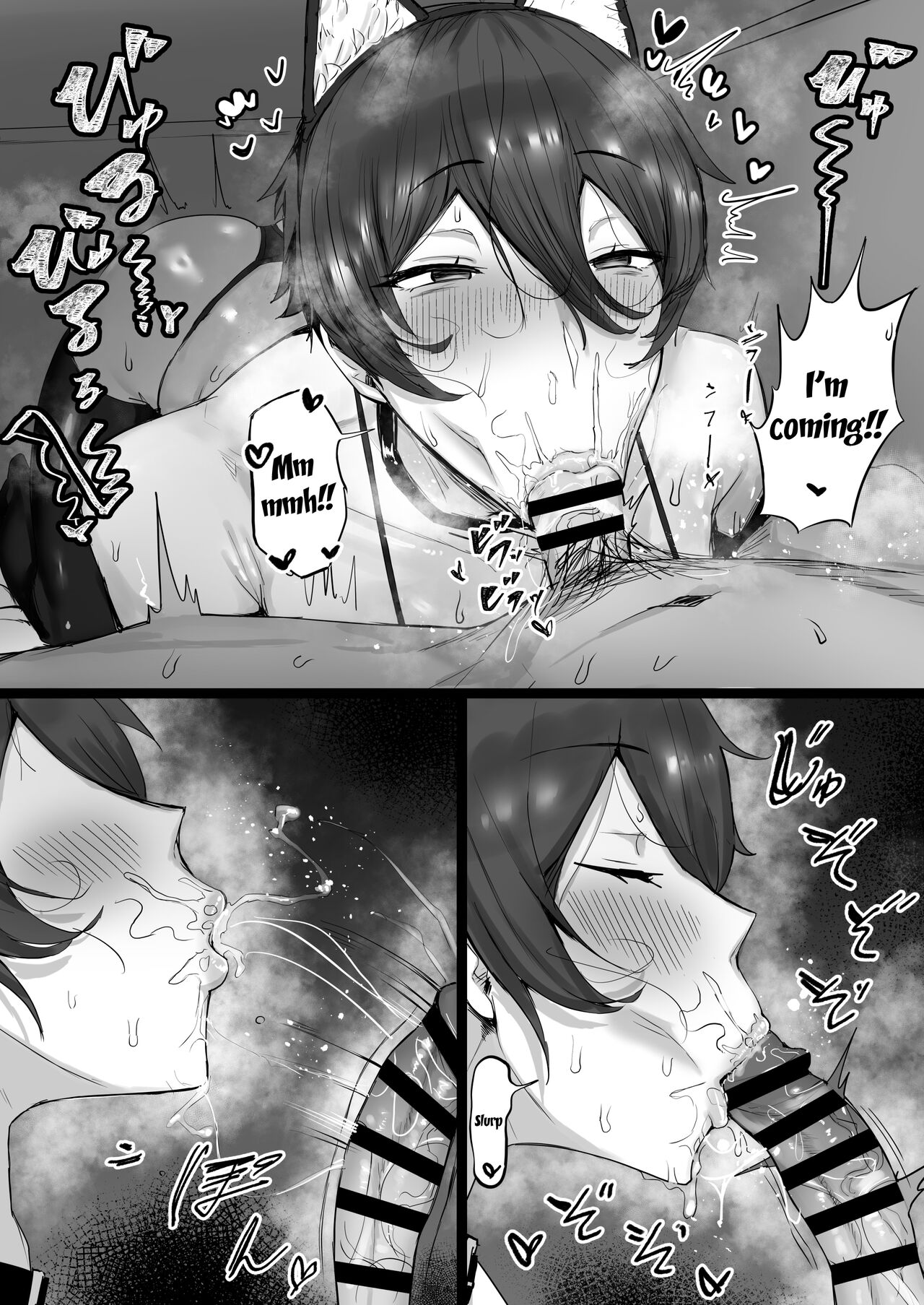 [Misaki (T-Man)] Having Sloppy Perverted Sex With My Childhood Friend Who's Got Princely Vibes So She's Super Popular With Girls, But Deep Down Is Actually a Masochistic Kitty [English] {Doujins.com} image number 33