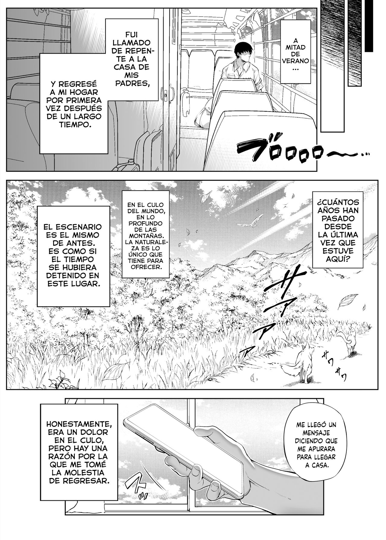 [Suiren no Yado (Asakawa)] Natsu no Yari Naoshi -Inaka to Hanare to Bijin Shimai- | Reconciliación de verano Las hermosas hermanas del campo [Spanish] [NETORU SCAN] 图片编号 8