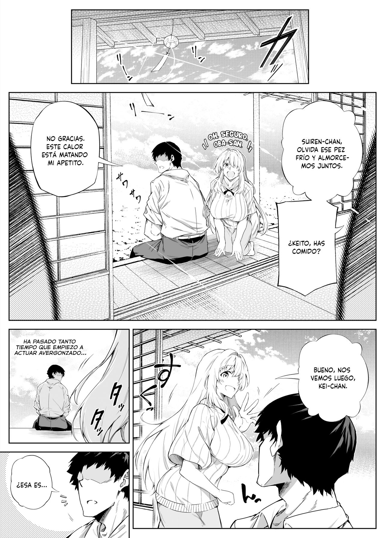 [Suiren no Yado (Asakawa)] Natsu no Yari Naoshi -Inaka to Hanare to Bijin Shimai- | Reconciliación de verano Las hermosas hermanas del campo [Spanish] [NETORU SCAN] 图片编号 12