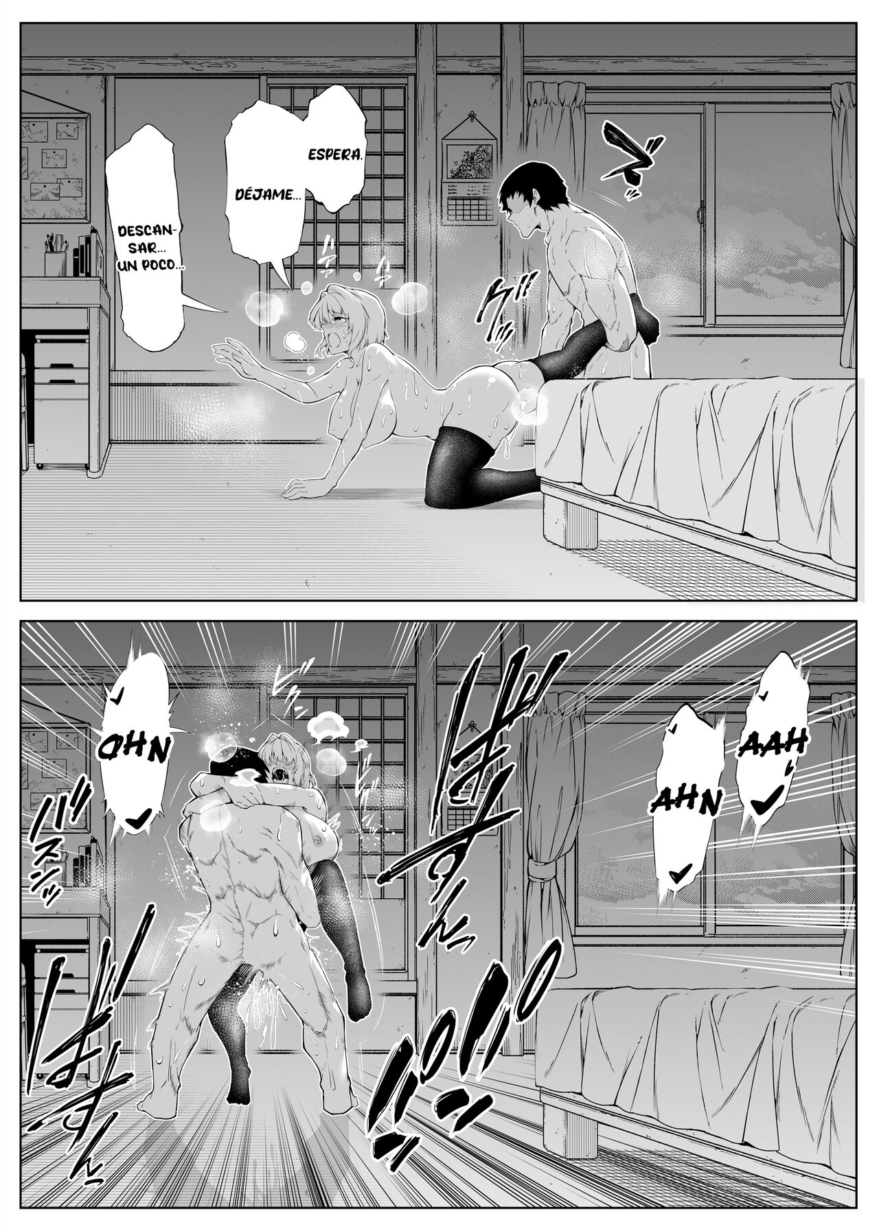 [Suiren no Yado (Asakawa)] Natsu no Yari Naoshi -Inaka to Hanare to Bijin Shimai- | Reconciliación de verano Las hermosas hermanas del campo [Spanish] [NETORU SCAN] 图片编号 68