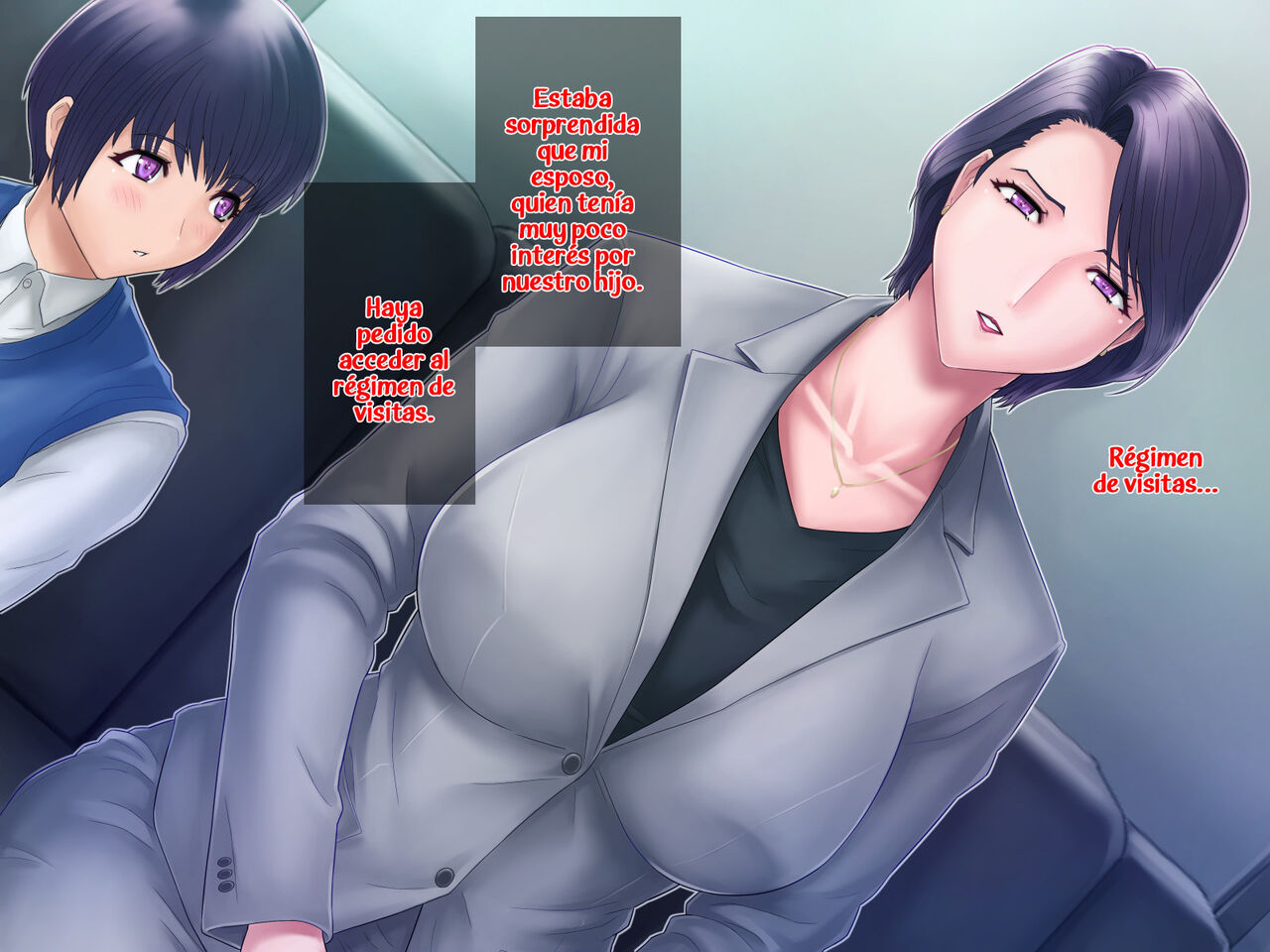 [Grassturtle] Haha ga Musuko no Tsuma ni Naru Toki | Cuando una madre se convierte en la esposa de su hijo [Spanish] 图片编号 35