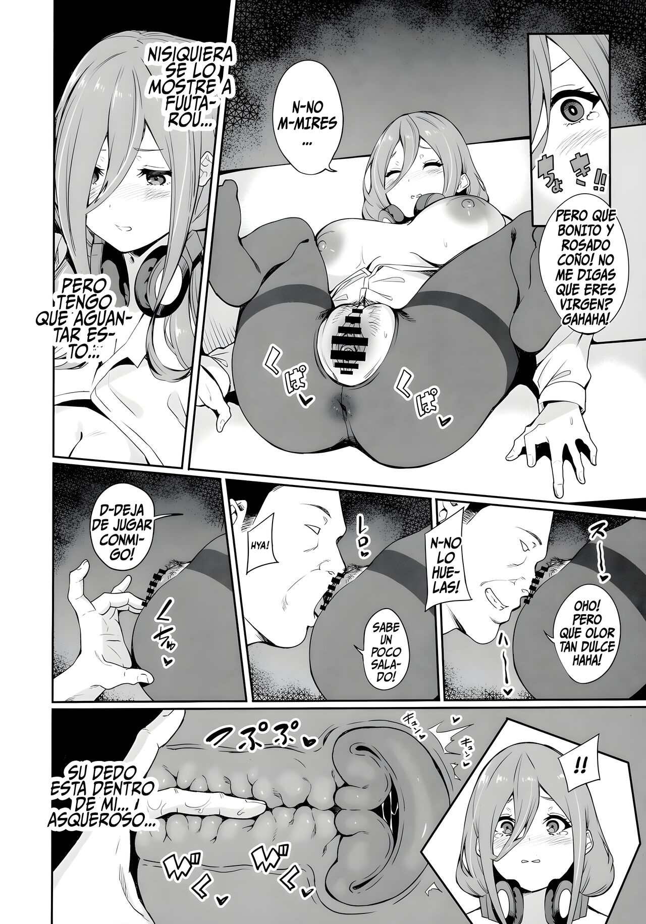 [Footprints (Various)] Itsutsugo-chan wa Ecchi ga Shitai | Las quintillizas quieren tener sexo (Gotoubun no Hanayome) [Spanish] image number 41