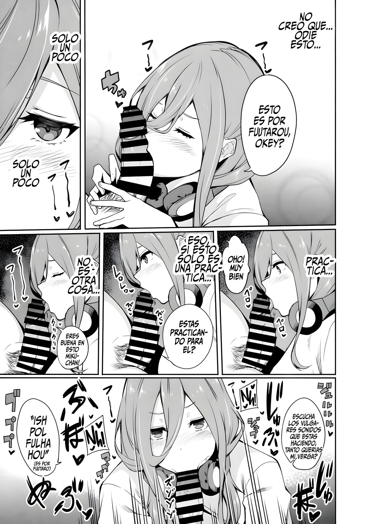 [Footprints (Various)] Itsutsugo-chan wa Ecchi ga Shitai | Las quintillizas quieren tener sexo (Gotoubun no Hanayome) [Spanish] image number 46