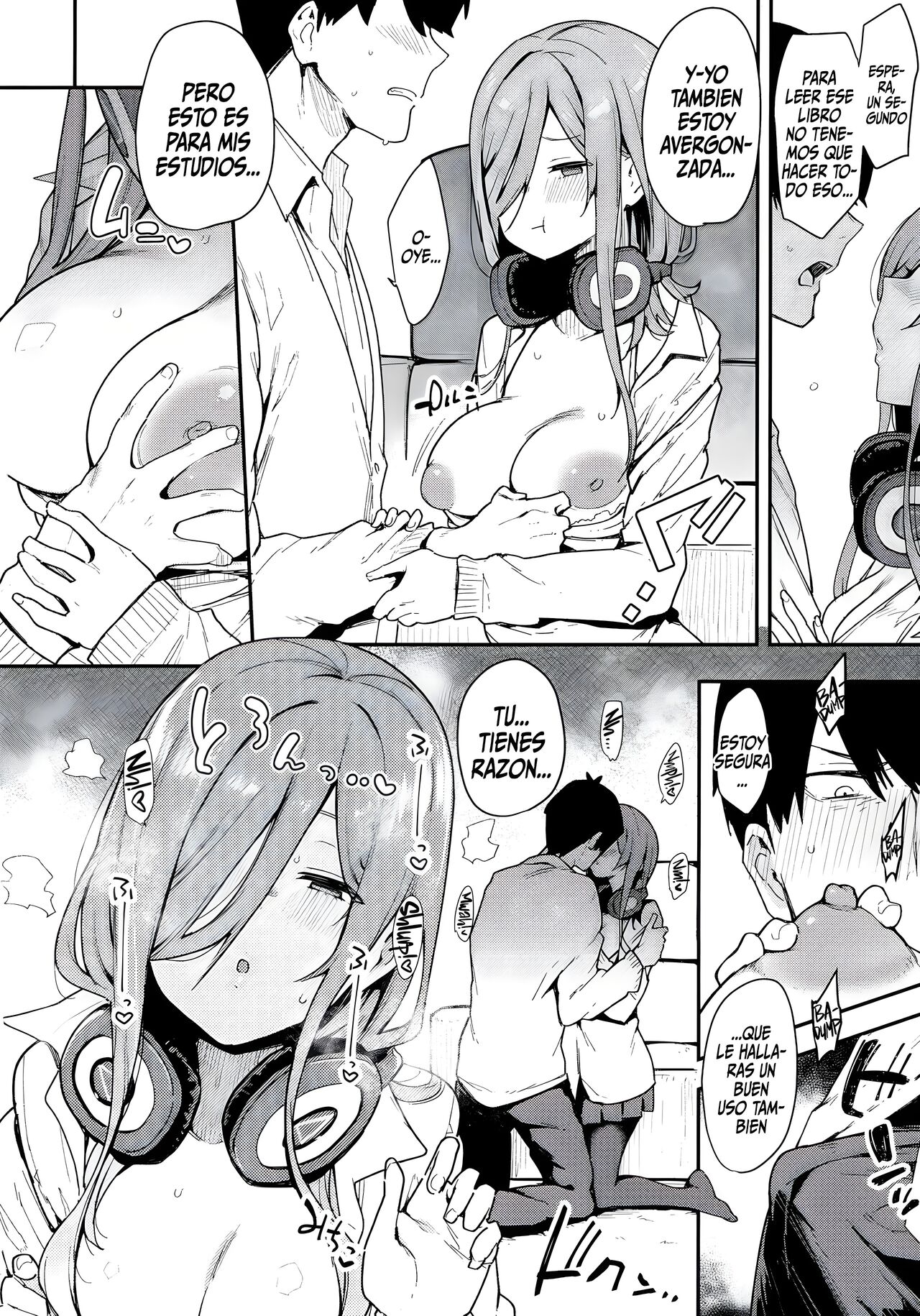 [Footprints (Various)] Itsutsugo-chan wa Ecchi ga Shitai | Las quintillizas quieren tener sexo (Gotoubun no Hanayome) [Spanish] numero di immagine  55