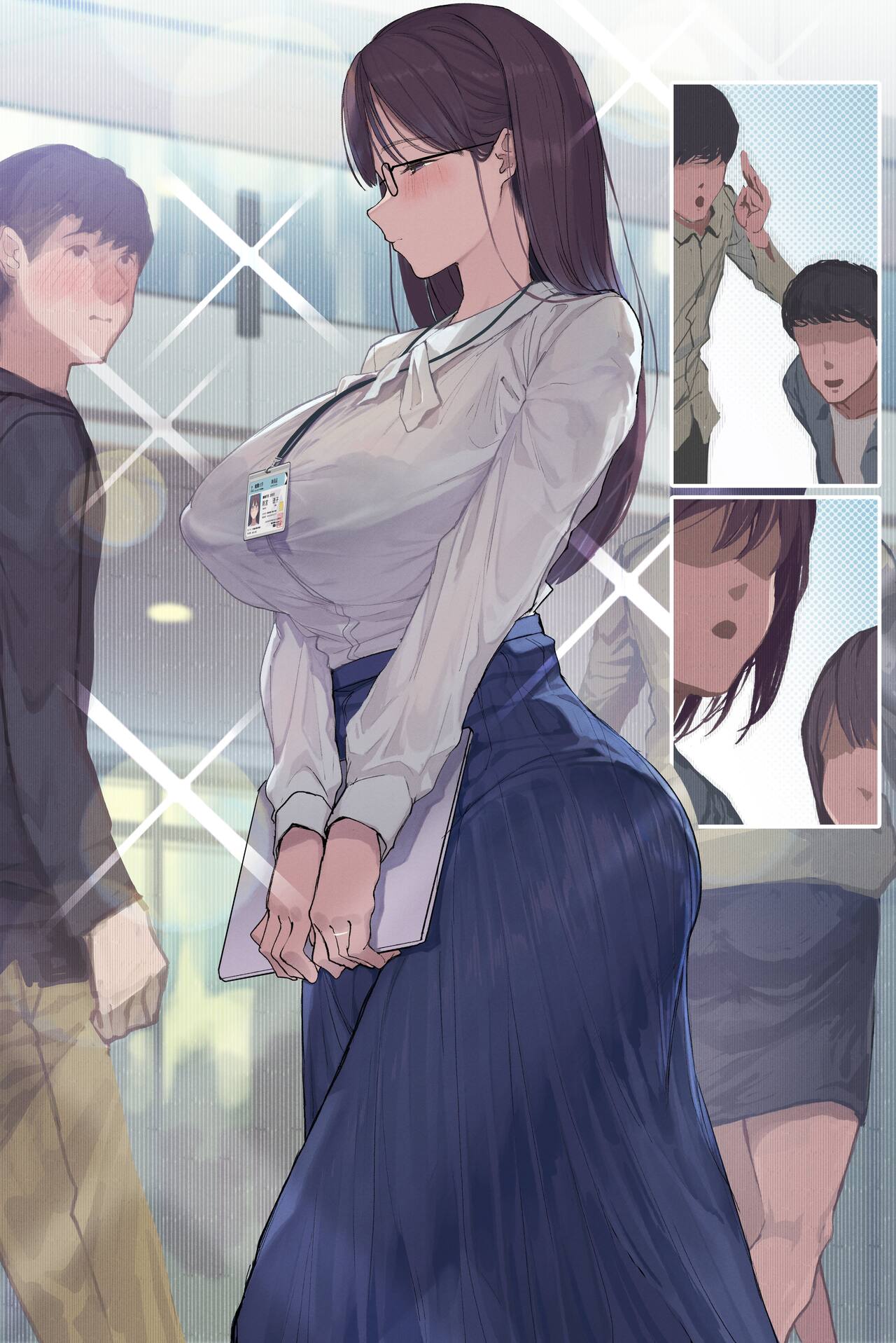 [Yomoda Yomo] Kougakureki (interi) hitodzuma Amamiya Touko jun kyouju (sensei) no hatsujou image number 83