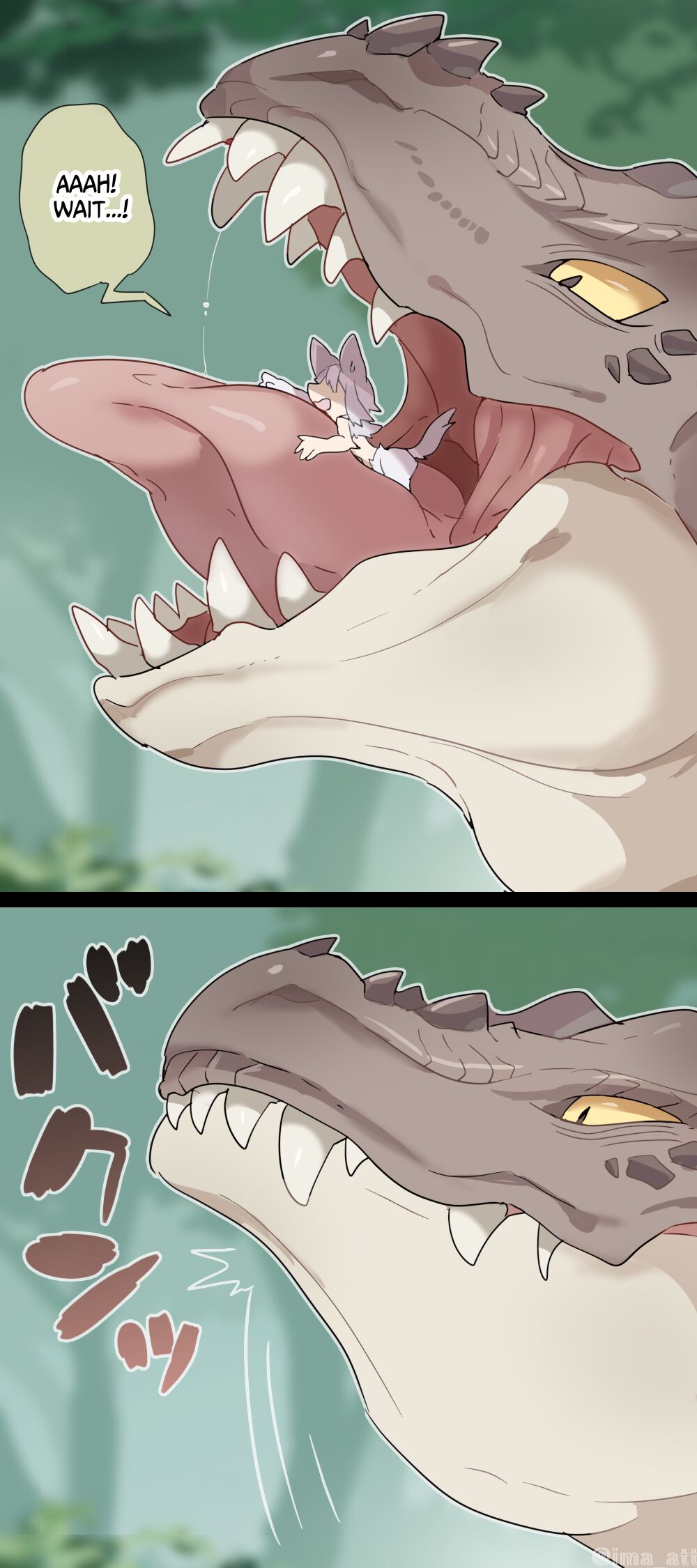 [imaat] Dinosaur-shaped dragon VORE [English/Japanese] 4eme image