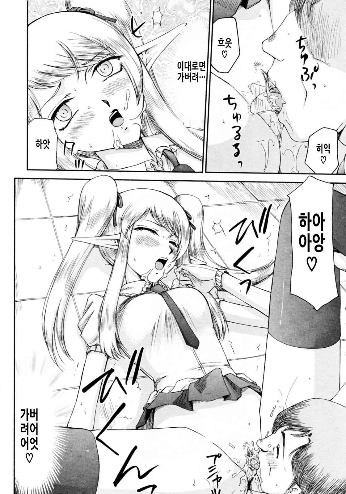 [Taira Hajime] Elf Kishi Marika Injoku Yuugi | 엘프기사 마리카 음욕유희 [Korean] 画像番号 61