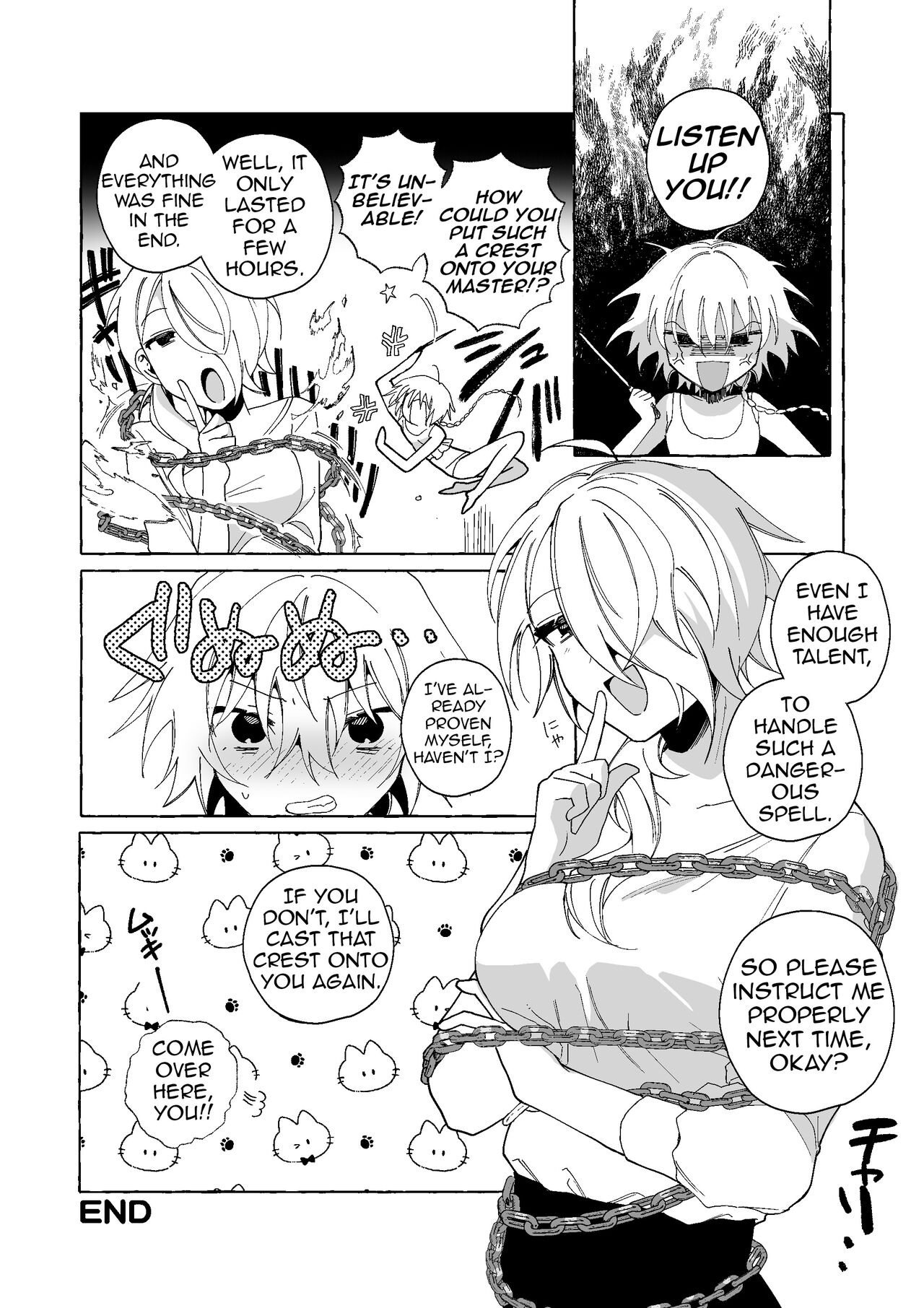 [Paderapollo Norio] Majo wa Deshi ni Maketa. + Oshioki saretai | The witch that lost to her disciple + I want to get punished [English](Shiririn) 28eme image