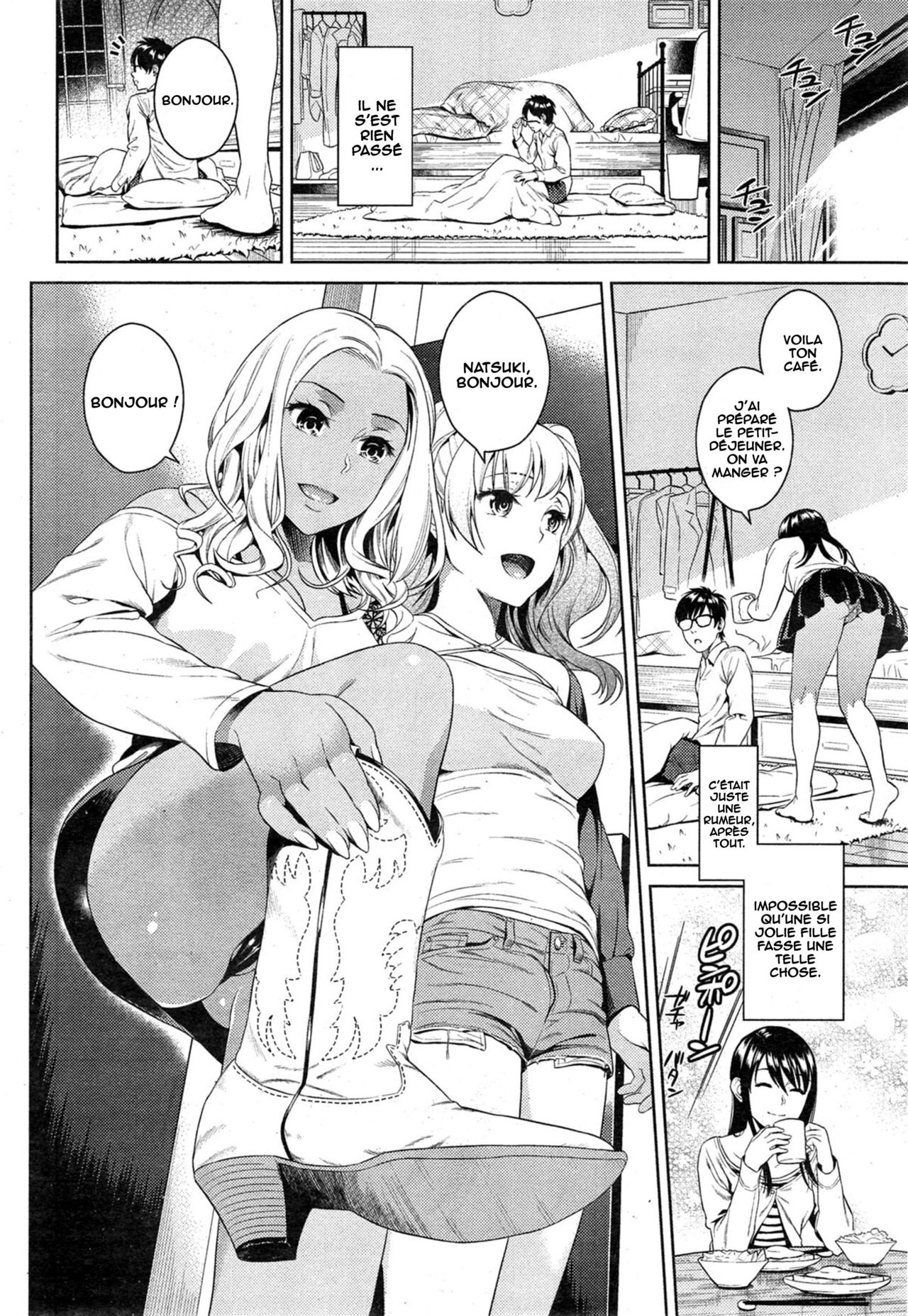 [Sugaishi] Pure Bitch Club (COMIC Kairakuten 2015-05) [French] [O-S] imagen número 2