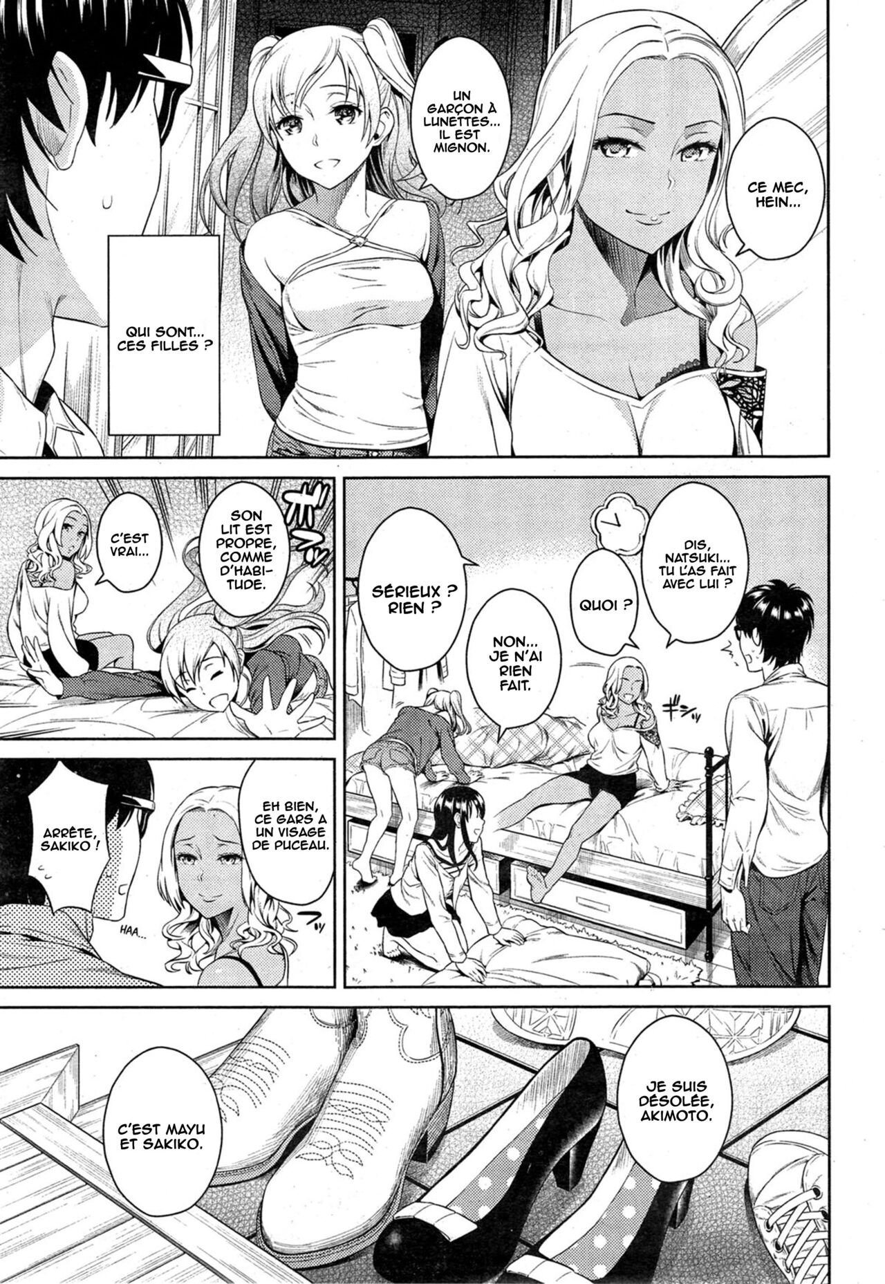 [Sugaishi] Pure Bitch Club (COMIC Kairakuten 2015-05) [French] [O-S] imagen número 3