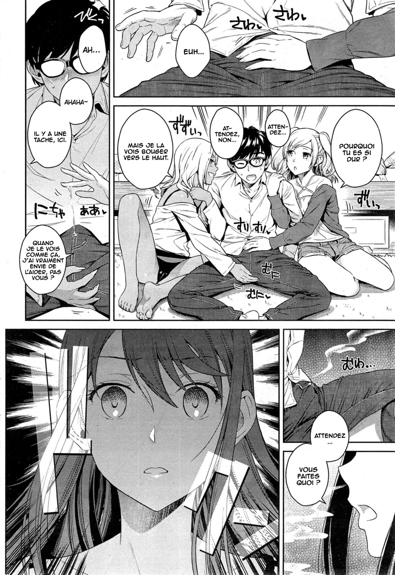 [Sugaishi] Pure Bitch Club (COMIC Kairakuten 2015-05) [French] [O-S] imagen número 6