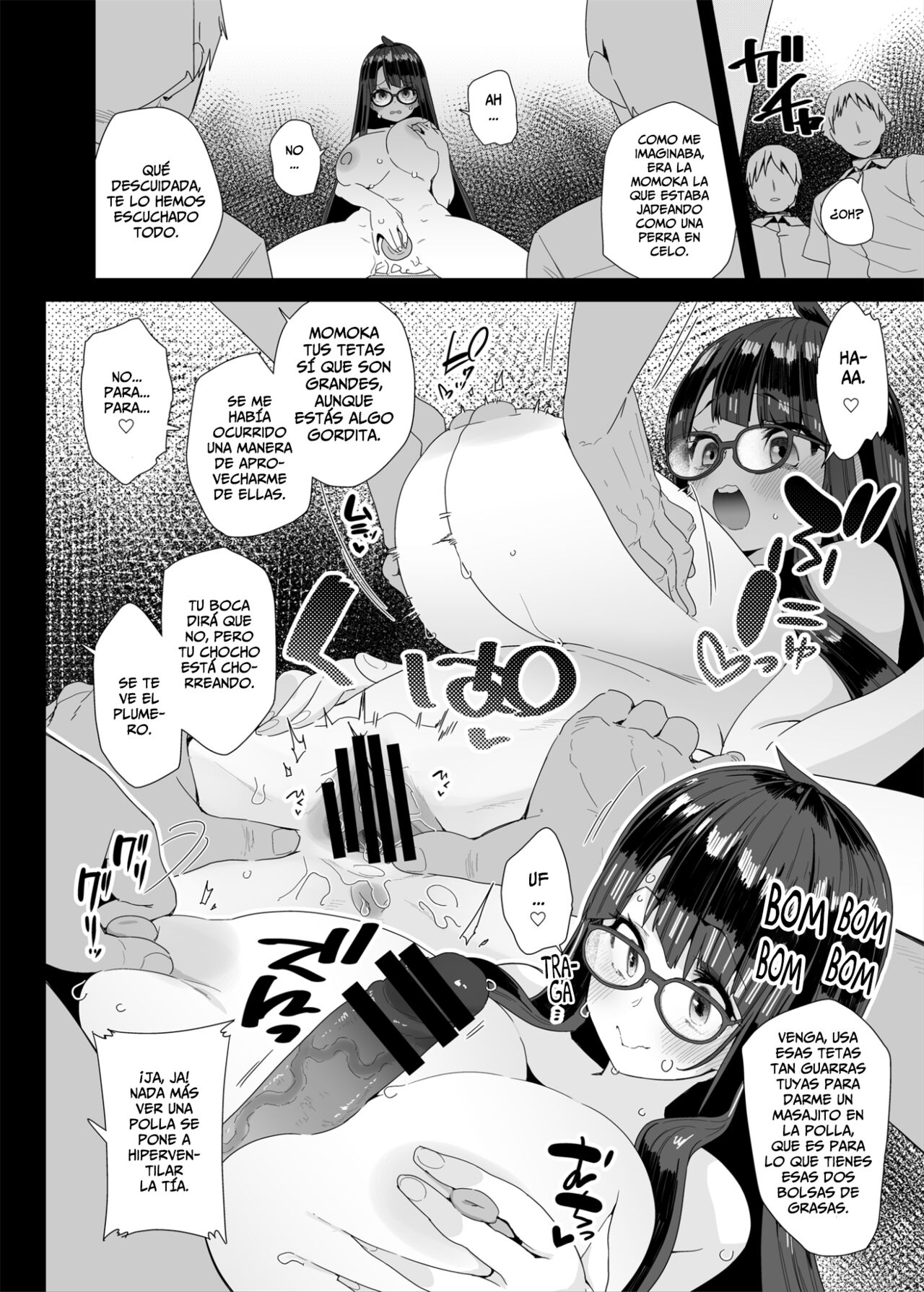 [condiment moderately (Maeshima Ryou)] La Dedillera Pechugona Se Masturba en Clase - Dosukebe Kyonyuu JC ga Kounai Onanie Suru Hanashi [Spanish] [Horchata Scans] 图片编号 27