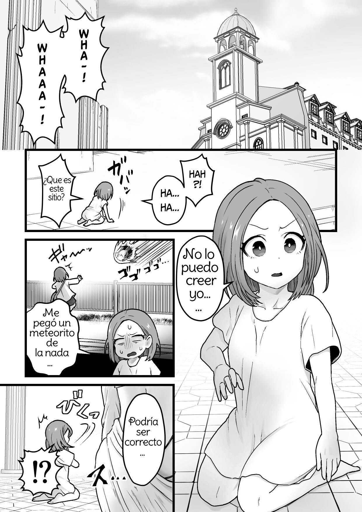 [kitsunekopandanuki (pandanuki)] Yokkyuu Fuman Damegami [Futanari Chinpo Sword] o Sazukemasu. [Spanish] [Amaterasu] Bildnummer 2