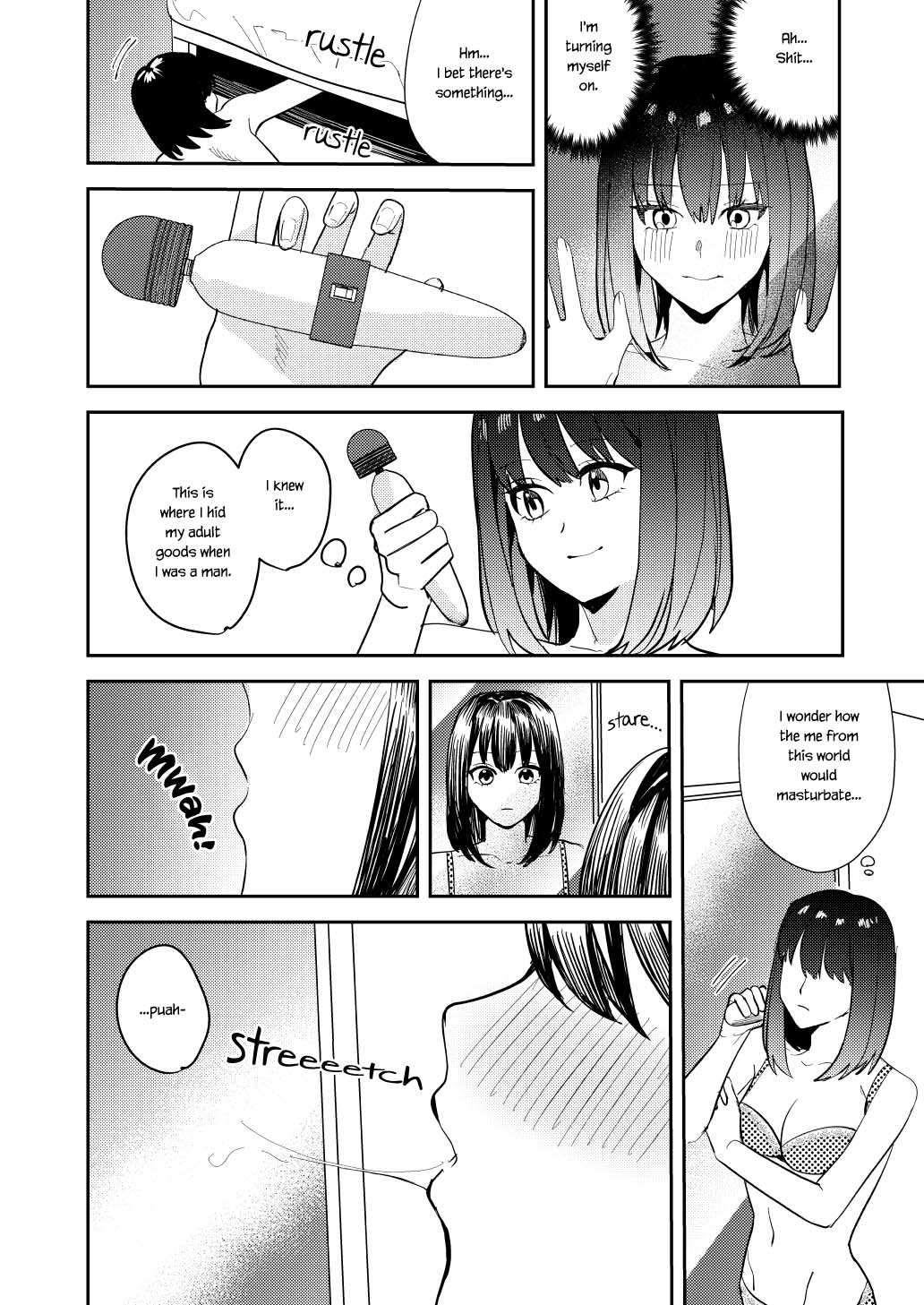 [TSF Mousou Chikusekijo (Minaduki Nanana, Betty)] Ore wa Kagami no Kuni de Onna ni Kawaru ~Seibetsu Hanten Sekai de Onna no Kaikan o Musaboru Hanashi~ [English] {Sankaku} imagen número 15