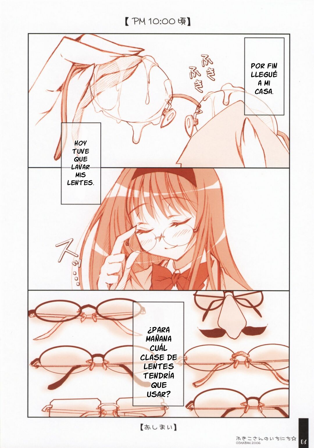 (SC30) [OSHABAN (Sasahiro)] Fukiko-san no ichinichi [Spanish] [Nekomi Fansub] 画像番号 6