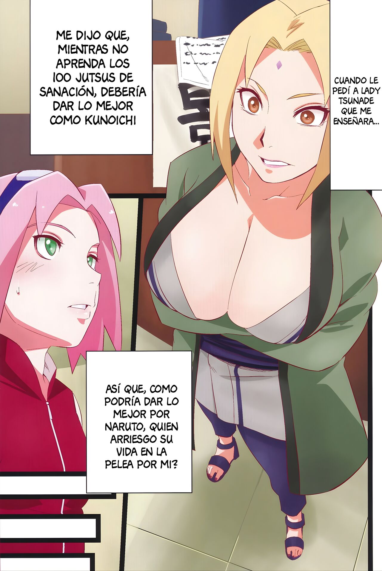 [Karakishi Youhei-dan Shinga (Sahara Wataru)] NARUTOP PINK (Naruto) [Spanish] numero di immagine  2