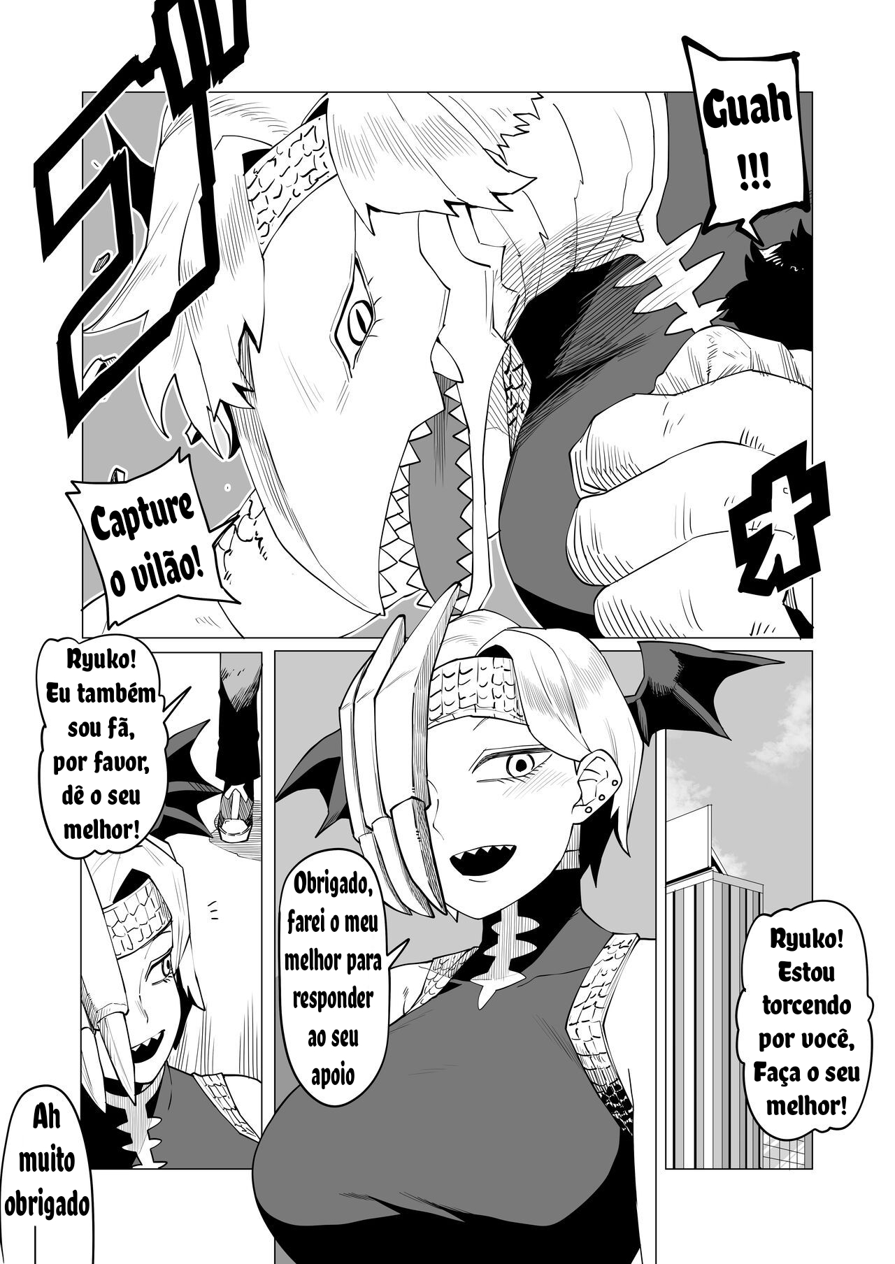 [Oekaki Kaki] Teisou Gyakuten Mono Ryukyu no Baai (Boku no Hero Academia) [Portuguese-BR] numero di immagine  1