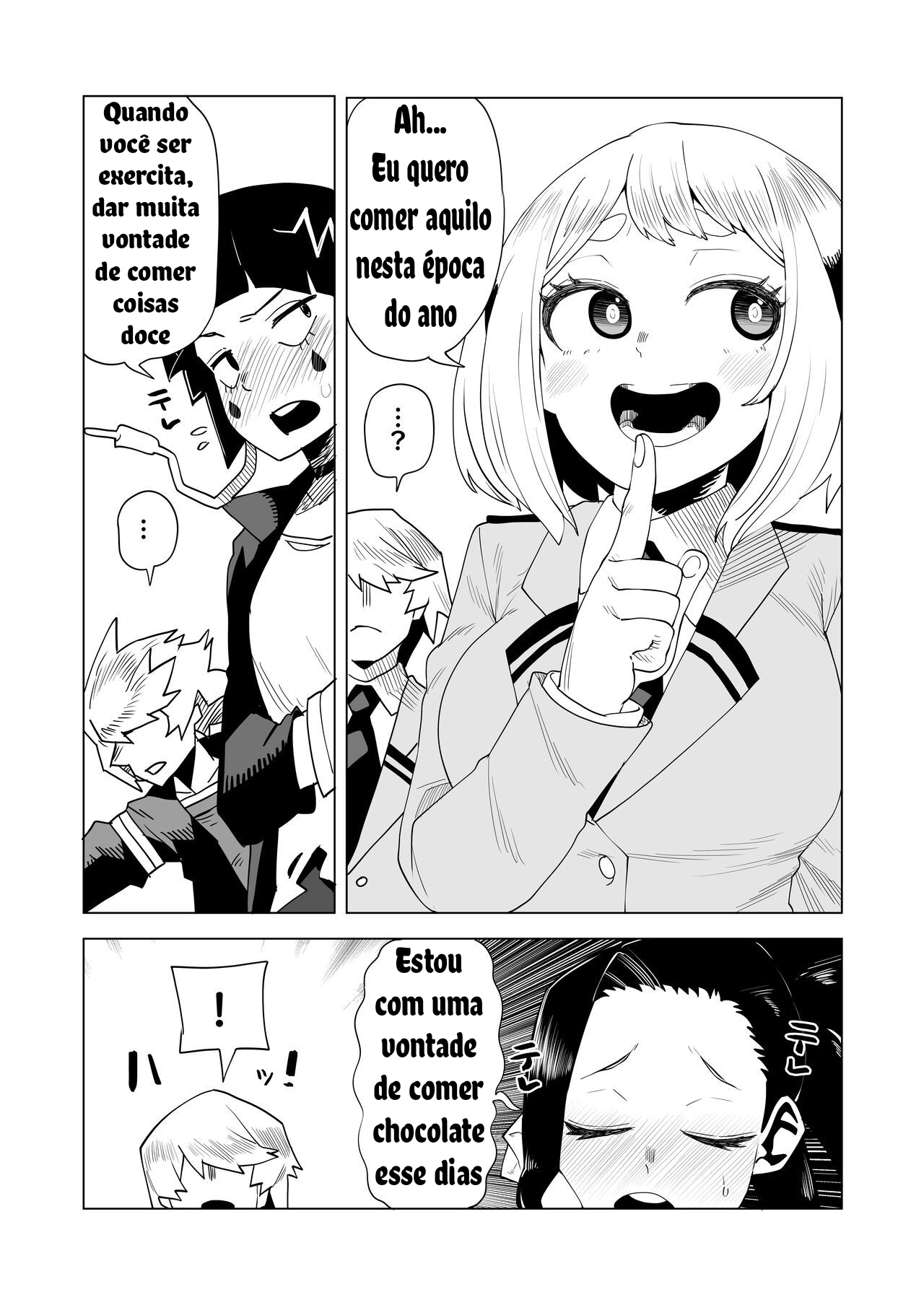 [Oekaki Kaki] Teisou Gyakuten Mono Valentine no Baai (Boku no Hero Academia) [Portuguese-BR] numero di immagine  1