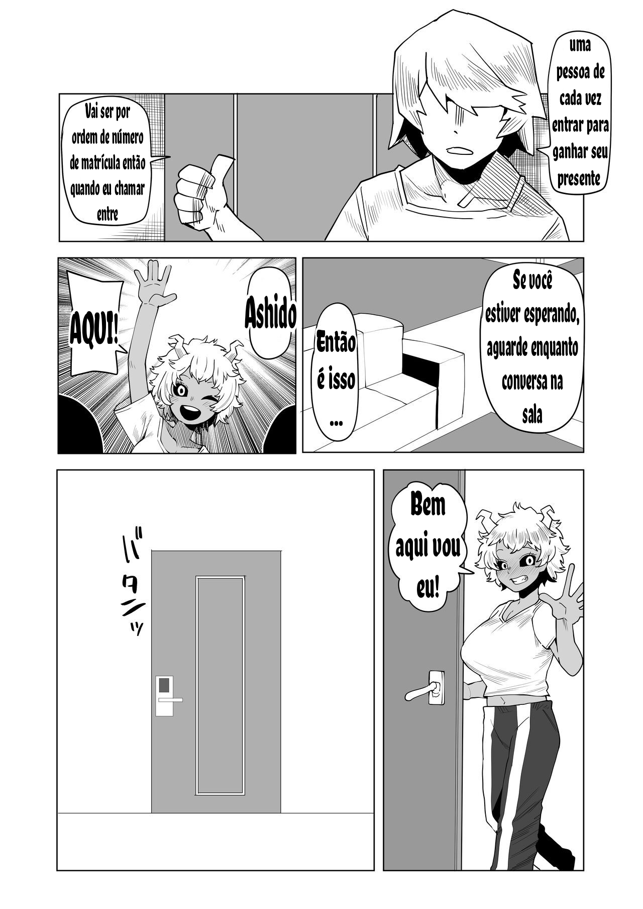 [Oekaki Kaki] Teisou Gyakuten Mono Valentine no Baai (Boku no Hero Academia) [Portuguese-BR] numero di immagine  3