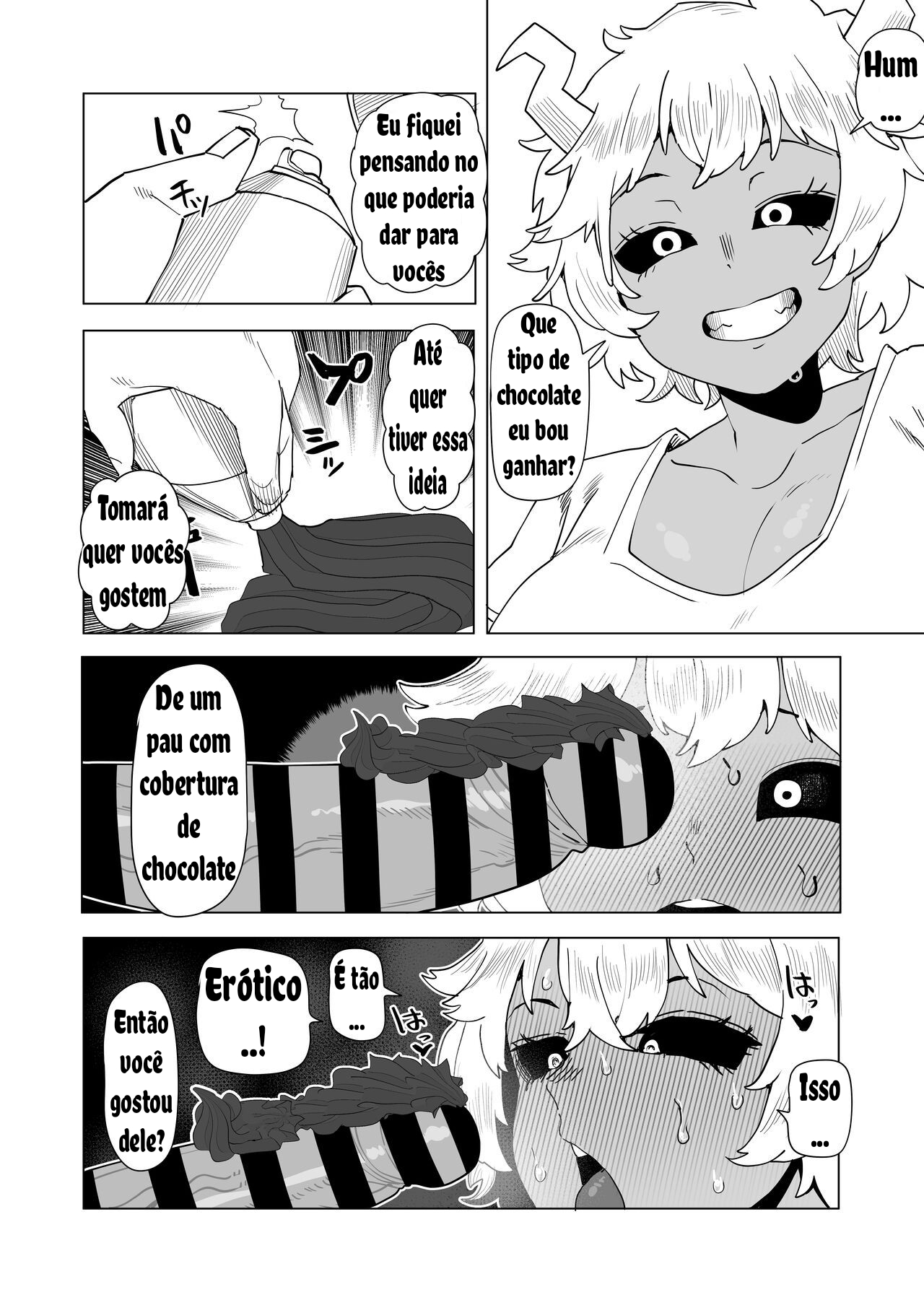 [Oekaki Kaki] Teisou Gyakuten Mono Valentine no Baai (Boku no Hero Academia) [Portuguese-BR] numero di immagine  4