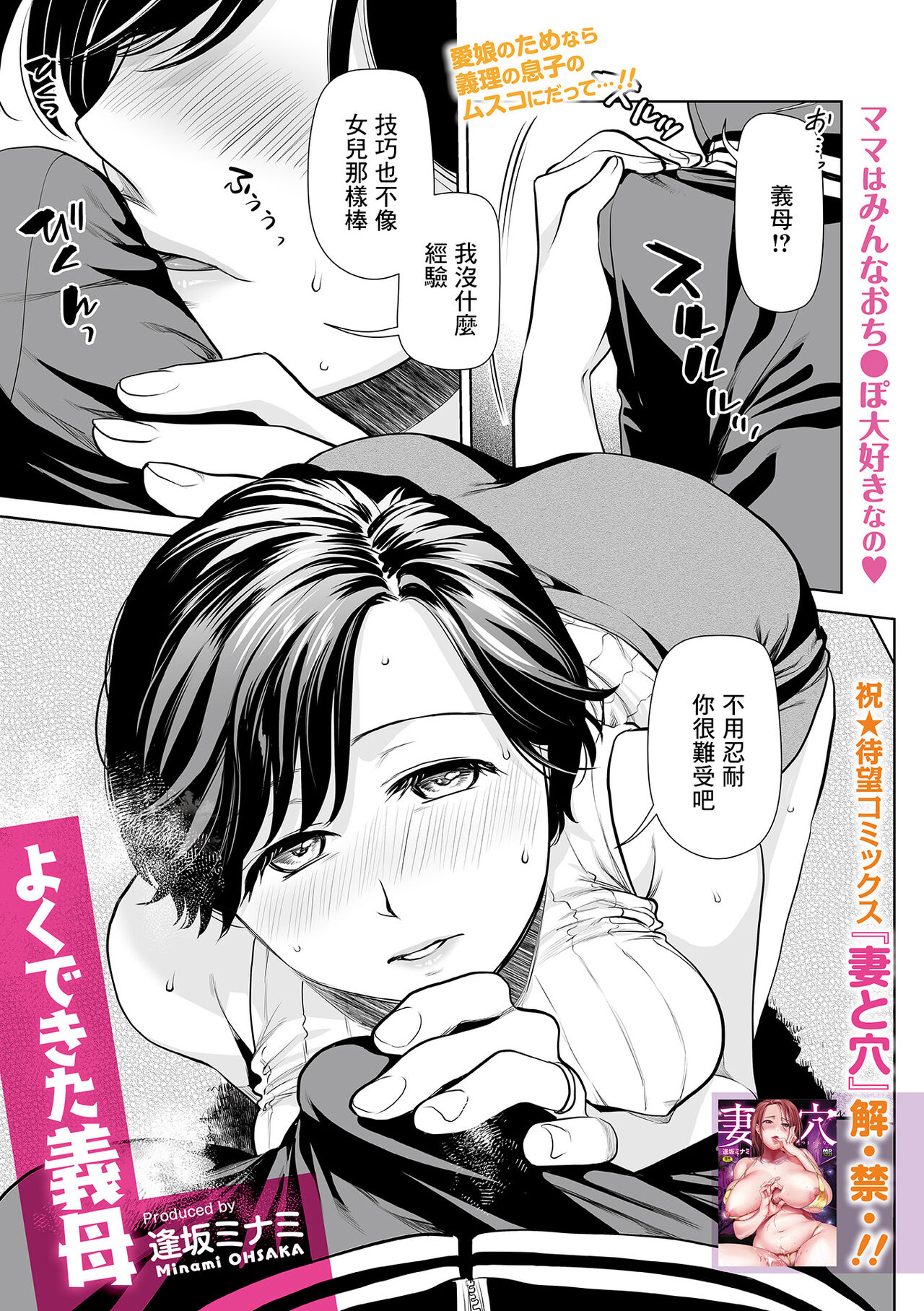 (成年コミック) [逢坂ミナミ] よくできた義母 [DL版][中国翻译] image number 1