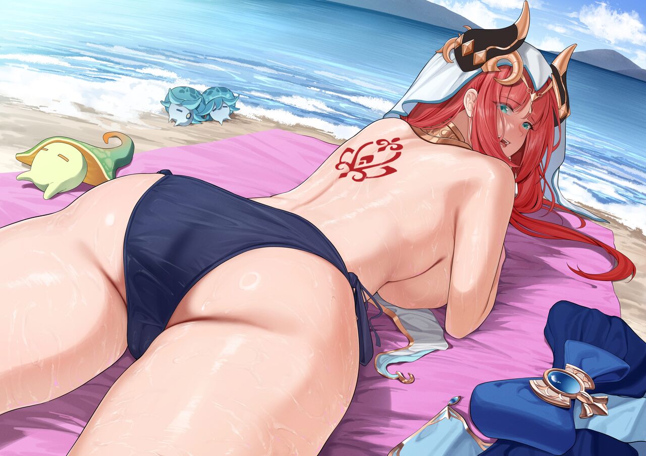 [KeinV] Nilou Beach Time desu | 妮露·海滩时光 (Genshin Impact) [无修] [Chinese] 이미지 번호 2