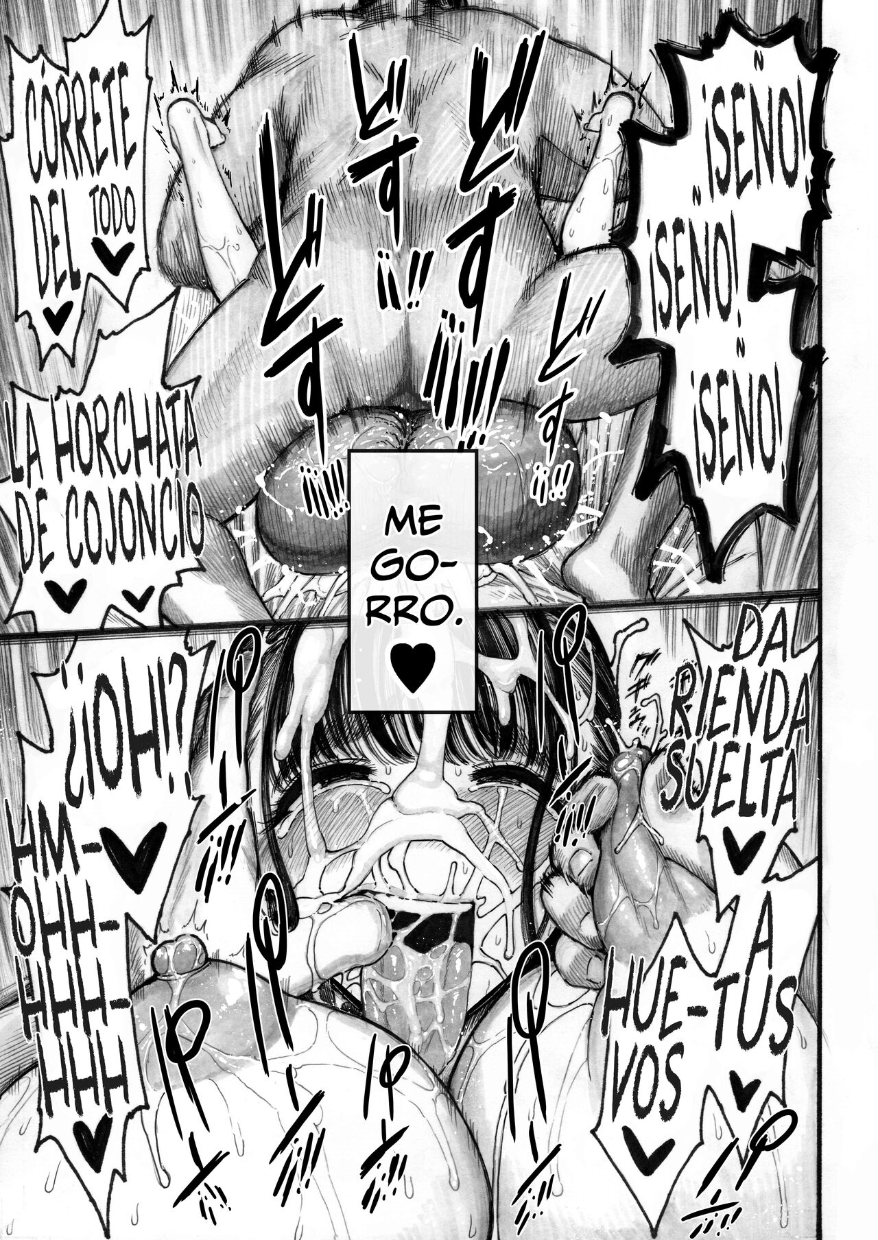 [Hiruneya-san (Hirune, Yotsuya Keitaro)] Una Historia de Tres Pares de Cojonazos - Sekaiichi Kintama ga Dekai Koukousei no Hanashi [Spanish] [Horchata Scans] 图片编号 41