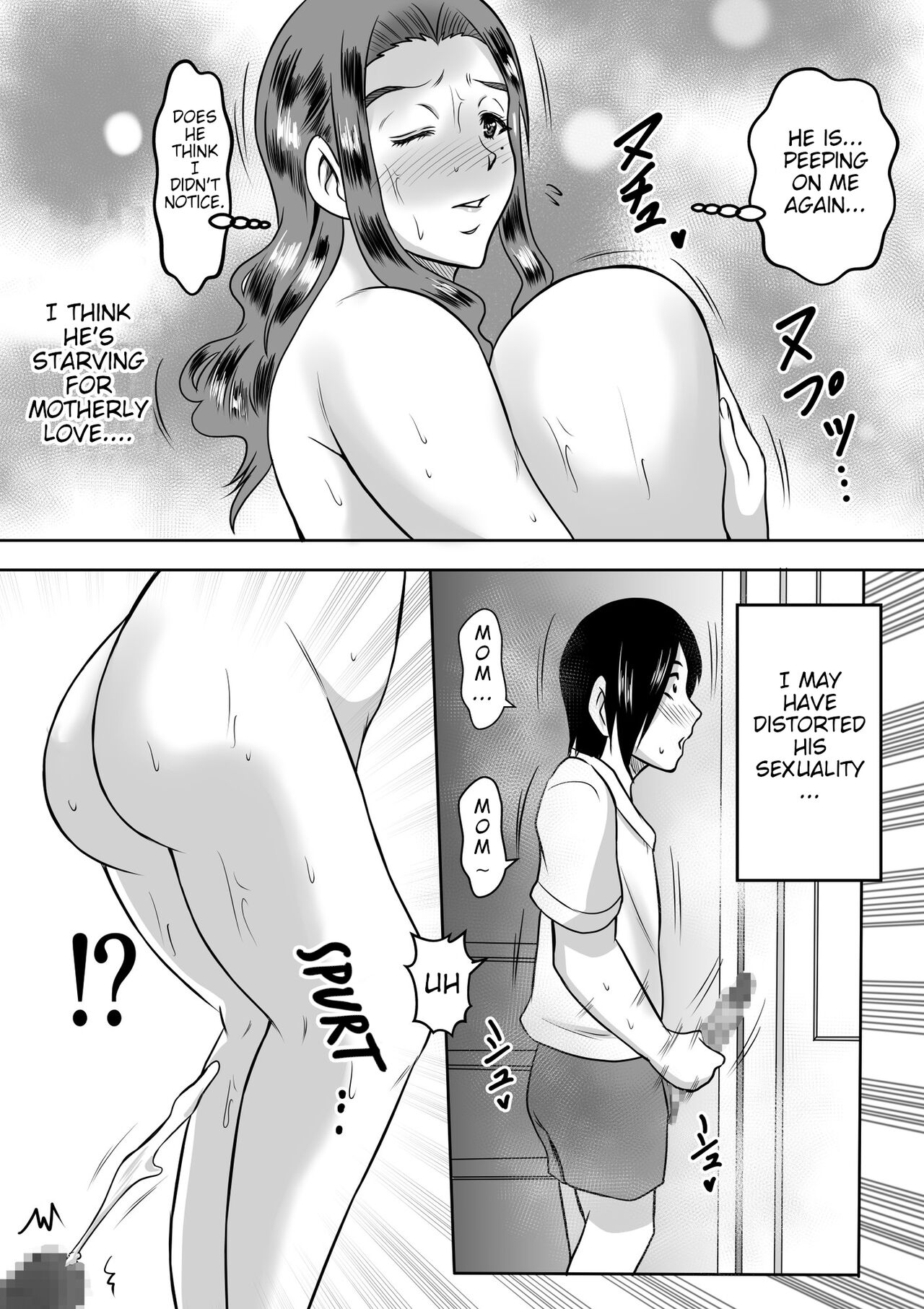 [Karakuri Korokke] Haha to no Yarinaoshi | Fixing things with Naught Mommy  [English] [Poranya] imagen número 5