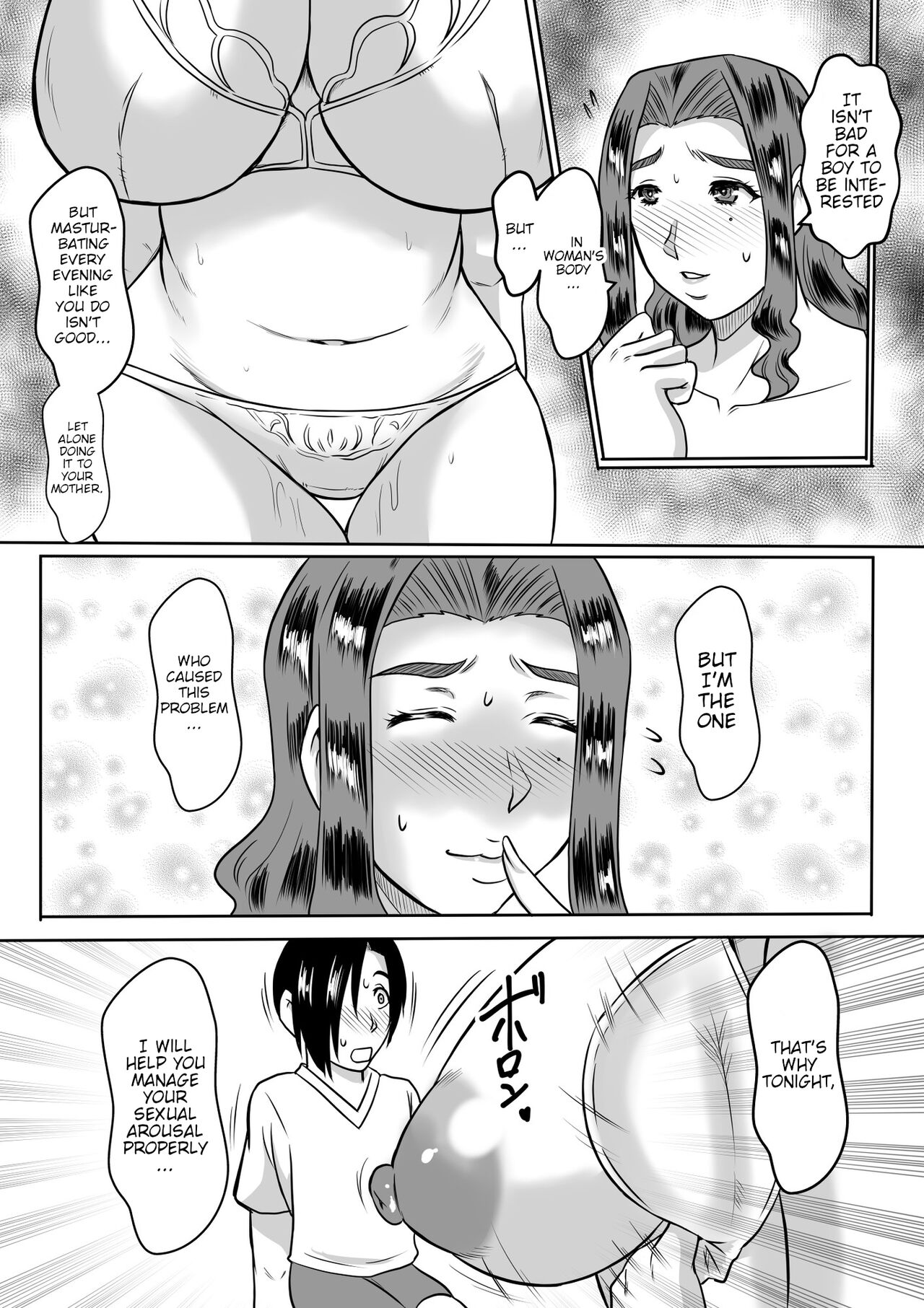 [Karakuri Korokke] Haha to no Yarinaoshi | Fixing things with Naught Mommy  [English] [Poranya] imagen número 9