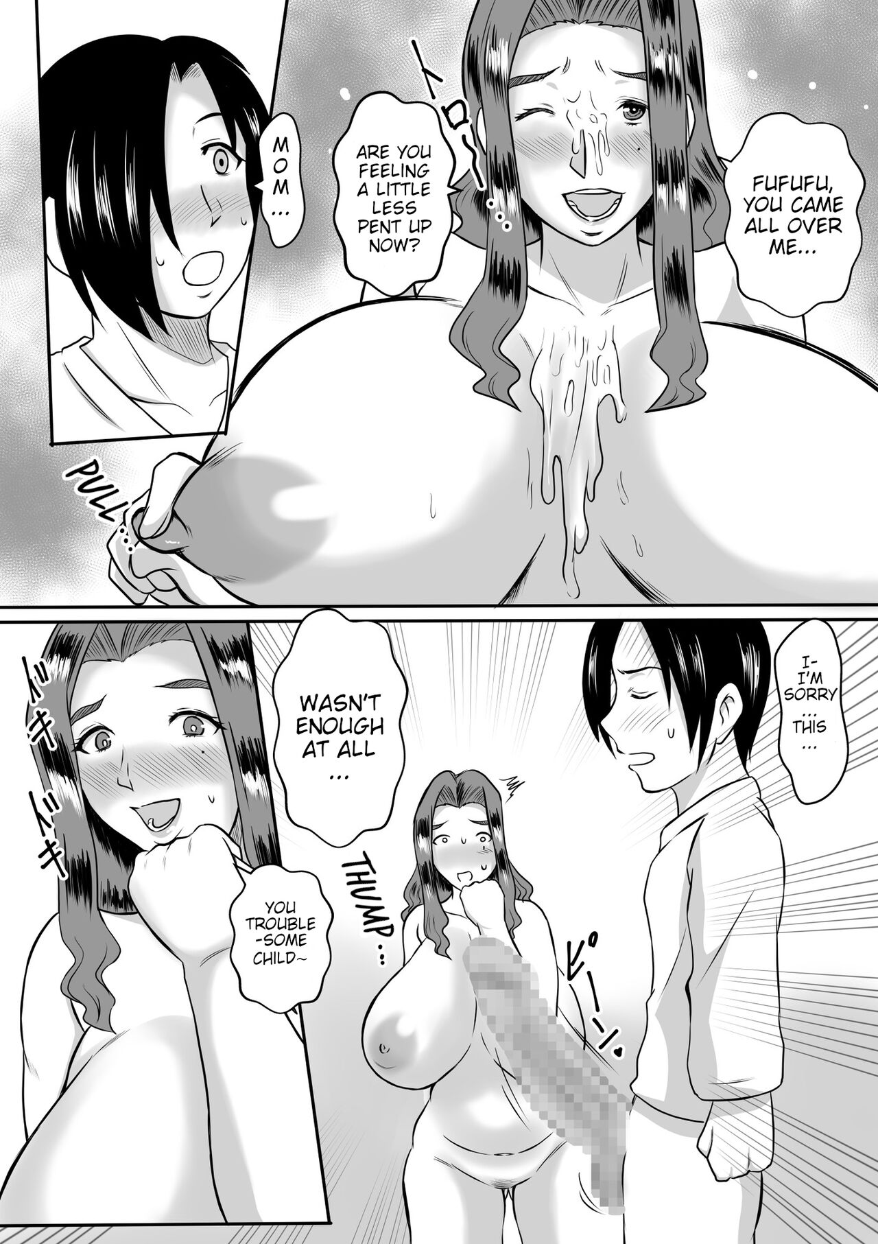 [Karakuri Korokke] Haha to no Yarinaoshi | Fixing things with Naught Mommy  [English] [Poranya] imagen número 14