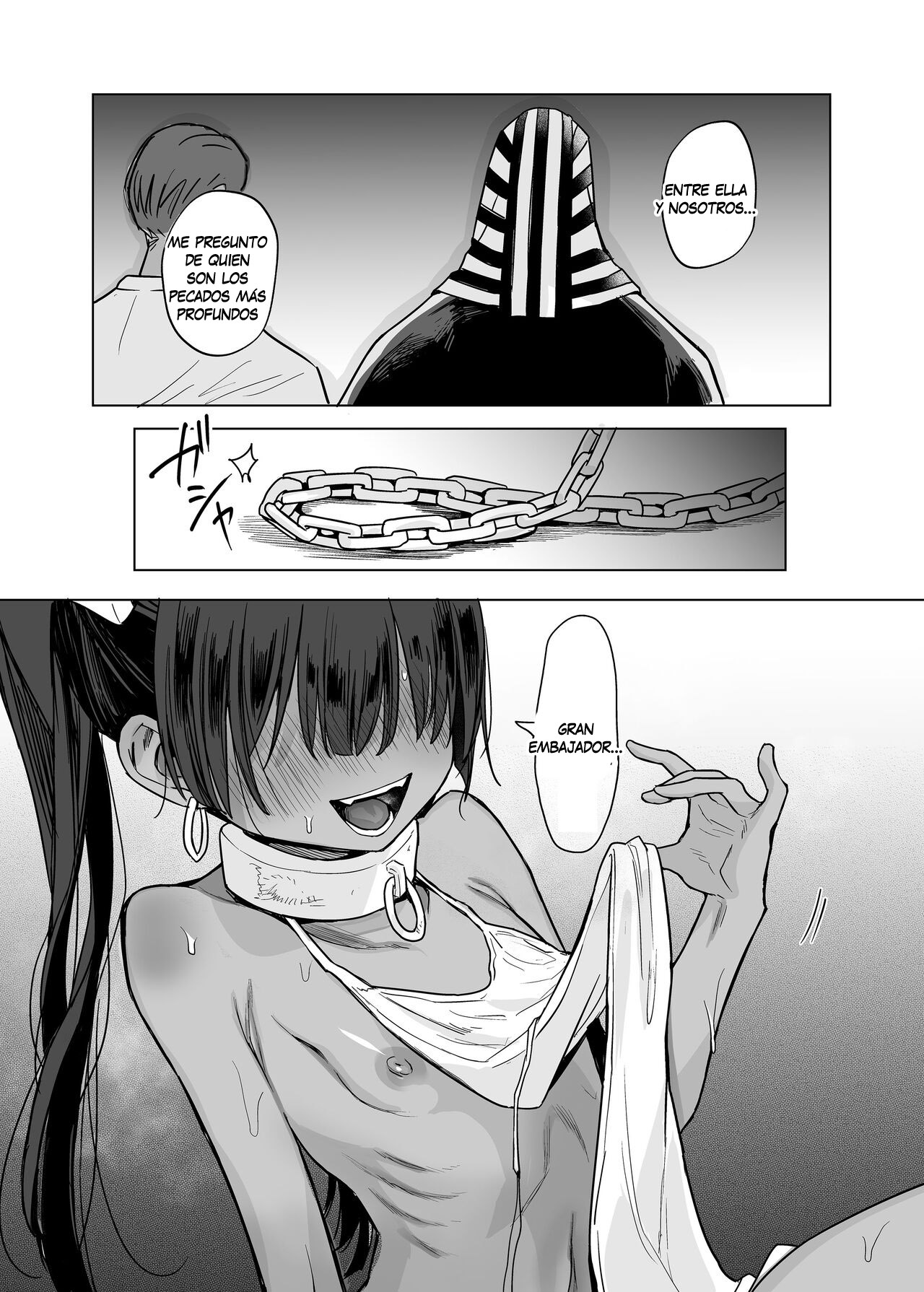 [Kanimura Hanten (Kanimura Ebio)] Vepto-sama! Hito o Ijimecha Ikemasen! | Wept-sama! No debes atormentar a los humanos! ~La reina malvada obtiene su postre merecido~ [Spanish] numero di immagine  73