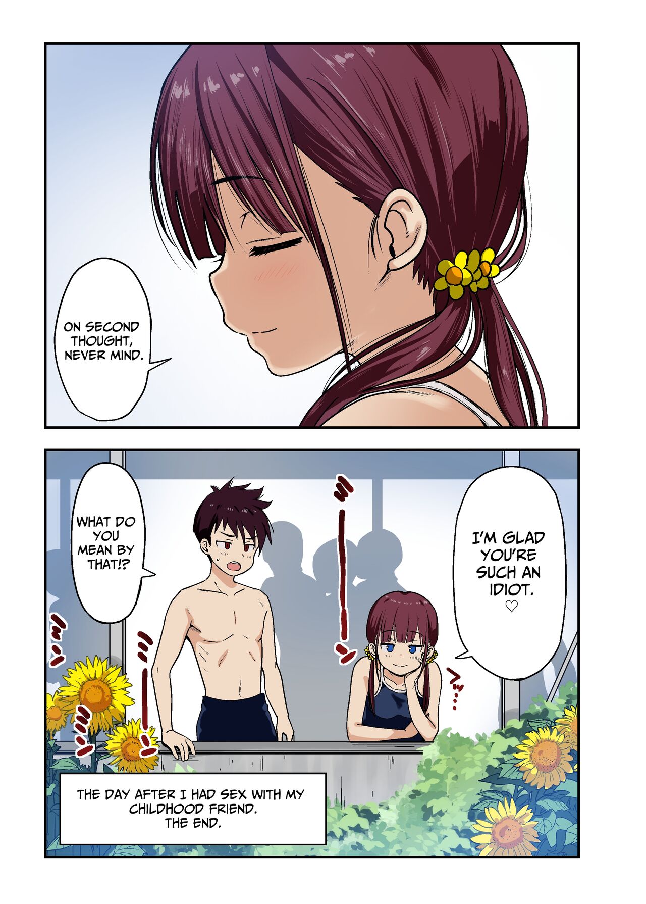 [Himawari Hanabi (Wakana Hanabi)] Osananajimi to H Shita Yokujitsu | The Day After I Banged My Childhood Friend [English] [Benri] [Digital] image number 22