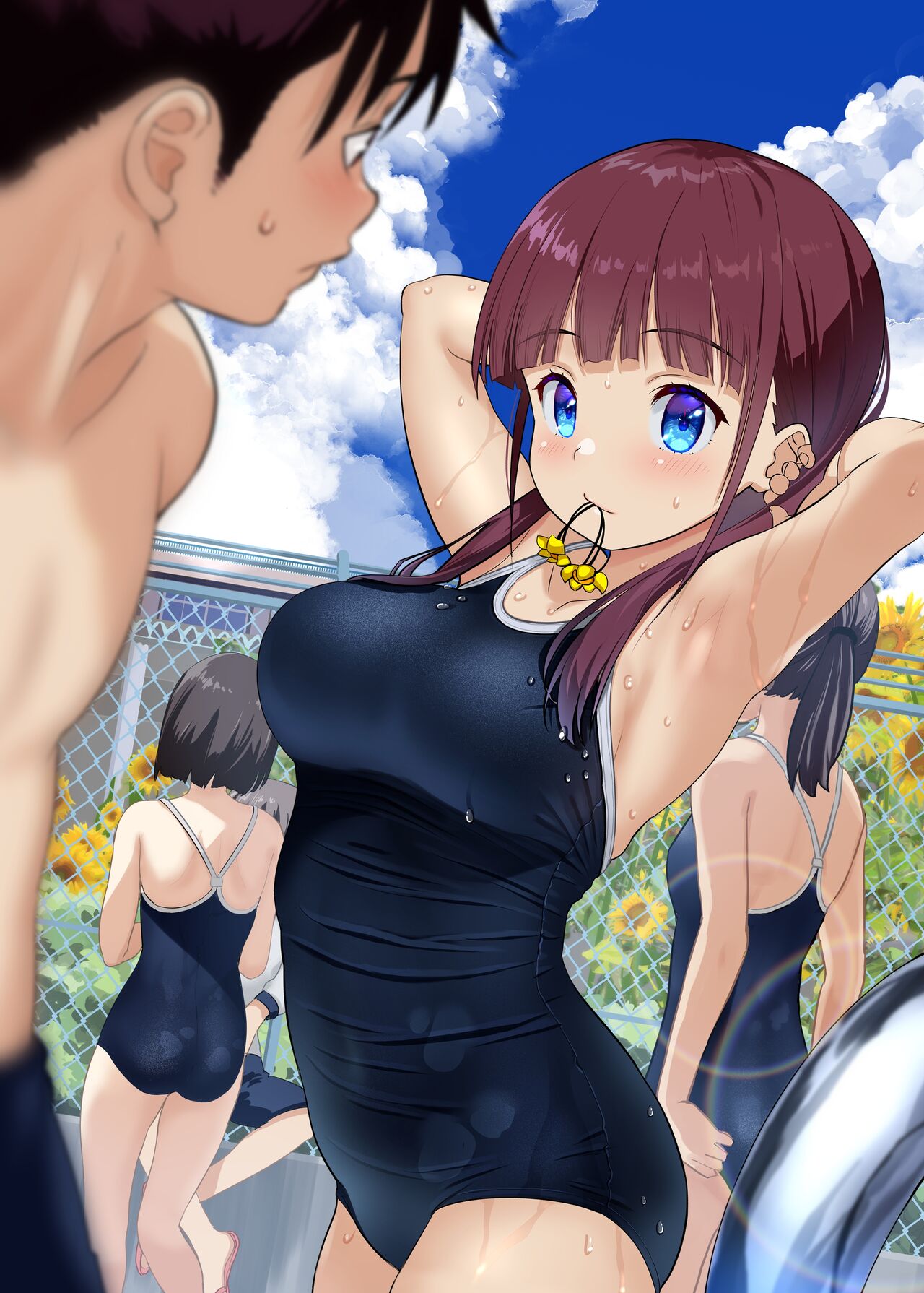 [Himawari Hanabi (Wakana Hanabi)] Osananajimi to H Shita Yokujitsu | The Day After I Banged My Childhood Friend [English] [Benri] [Digital] image number 50