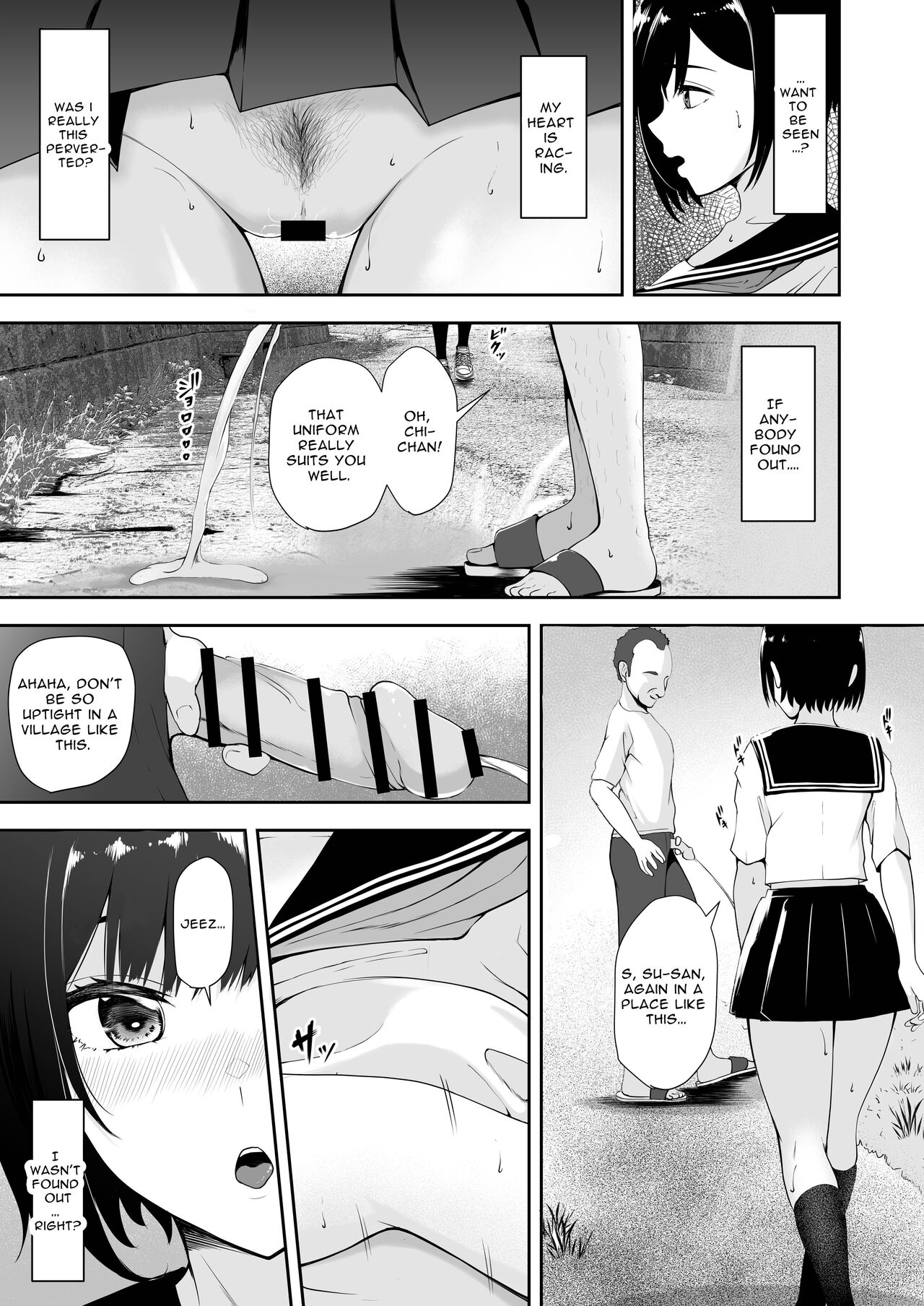 [Yamitsukihaguhagu (Kuware)] I'm the only girl in this village on the brink of population collapse - Genkai Shuuraku de Wakai Onna wa Watashi dake [English] [Vasectomy231] image number 17
