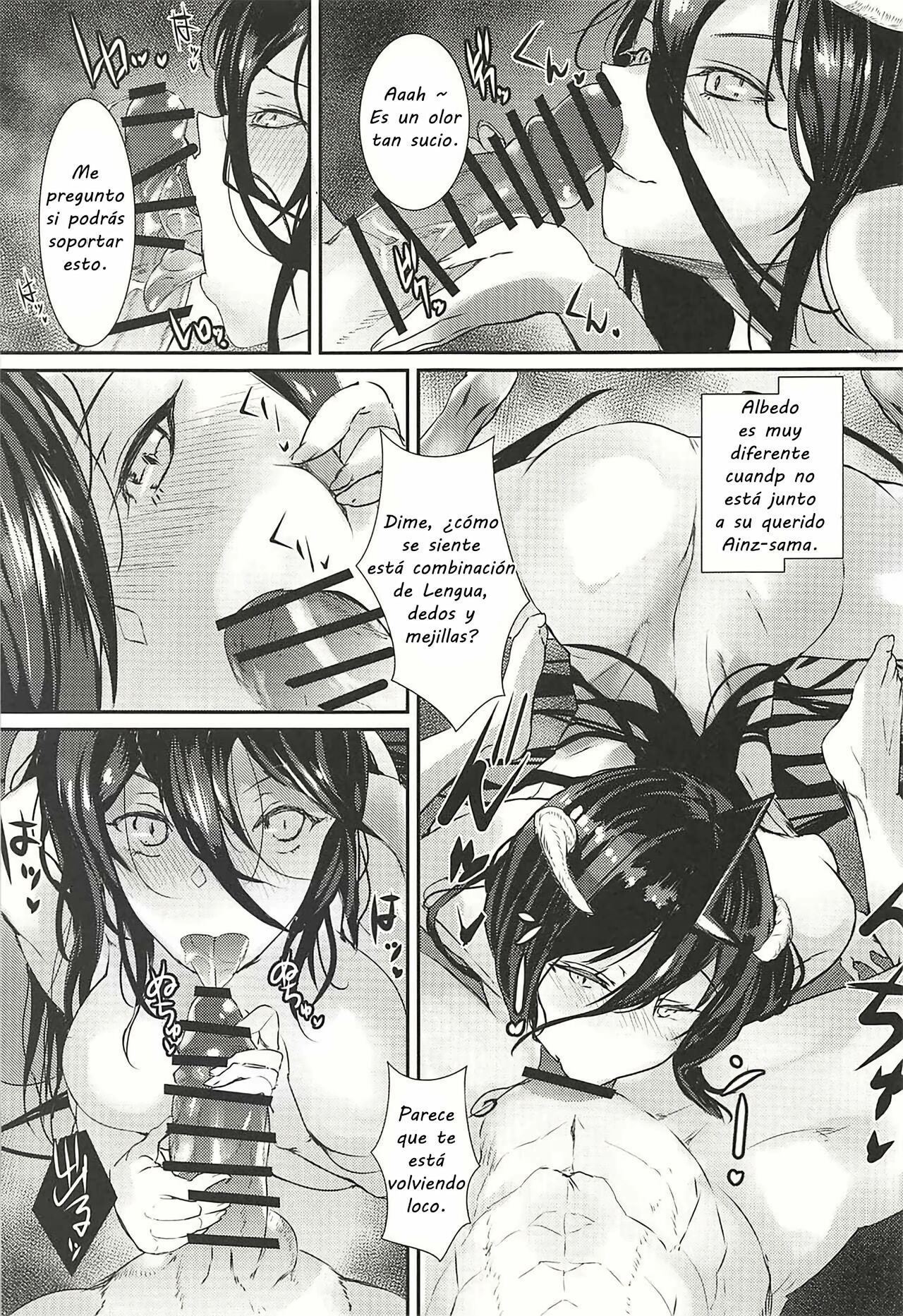 [sand (Yuu)] Albedo Yokkyuu Fuman | La frustración de Albedo (Overlord) [Spanish] 画像番号 4