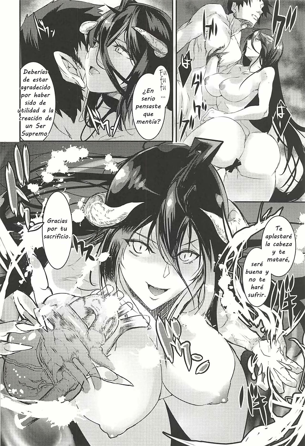 [sand (Yuu)] Albedo Yokkyuu Fuman | La frustración de Albedo (Overlord) [Spanish] 画像番号 17