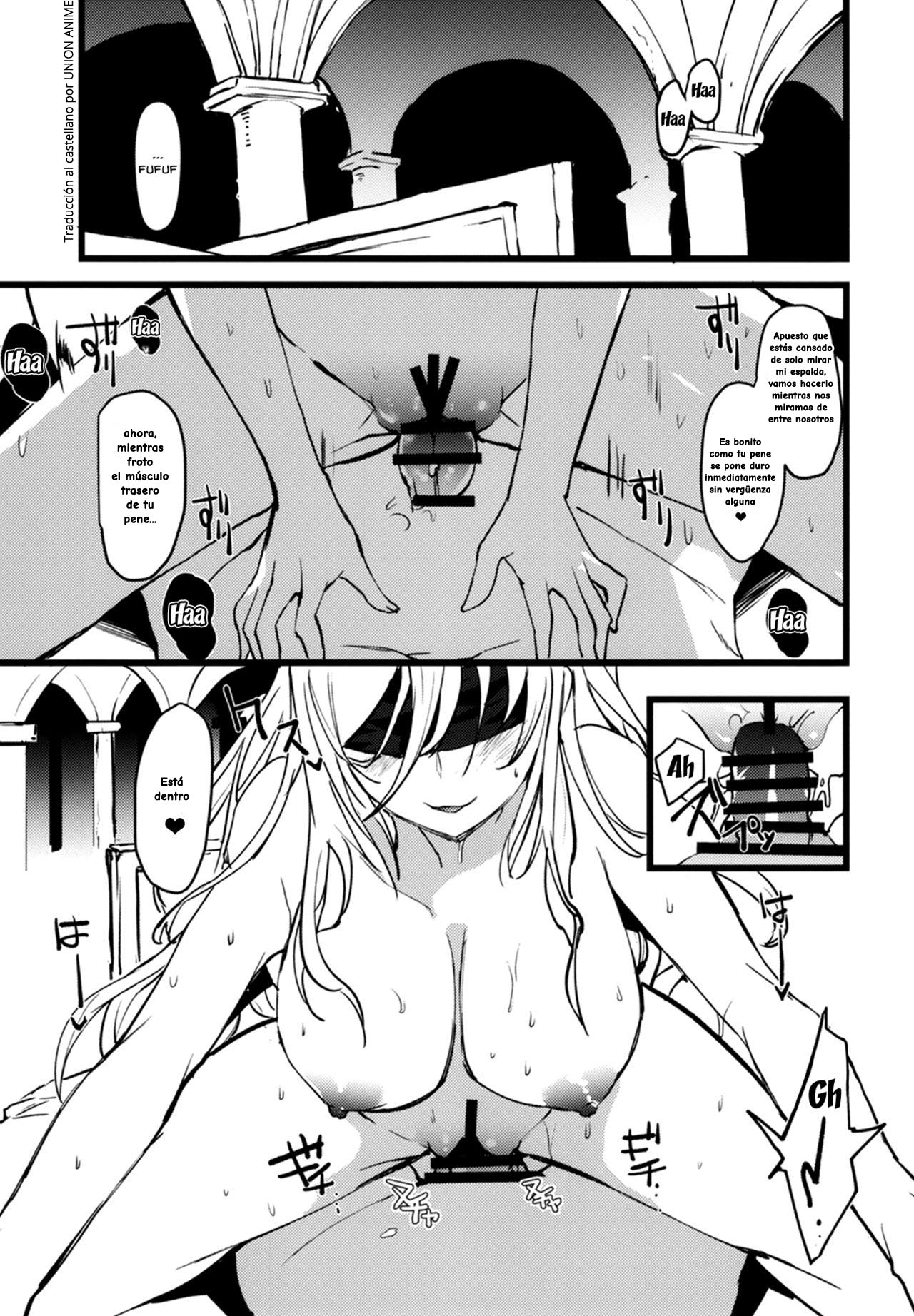 [sand (Asahiru Yuu)] Dare mo Shiranai Tsurugi no Otome no Seiseikatsu | La vida sexual de la doncella de la espada que nadie conocía (Goblin Slayer) [Spanish] image number 9