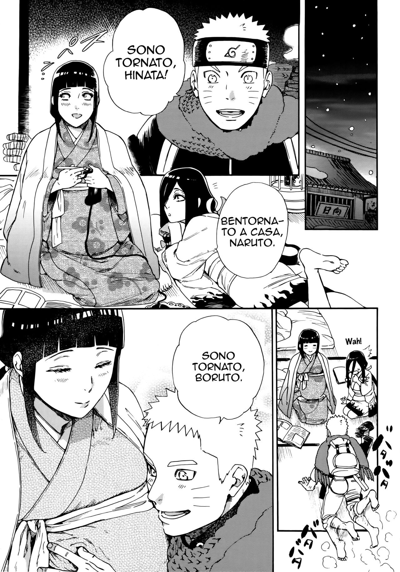 (Chou Zennin Shuuketsu 2019) [a 3103 hut (Satomi)] Maternity May Club (Naruto) [Italian] imagen número 6