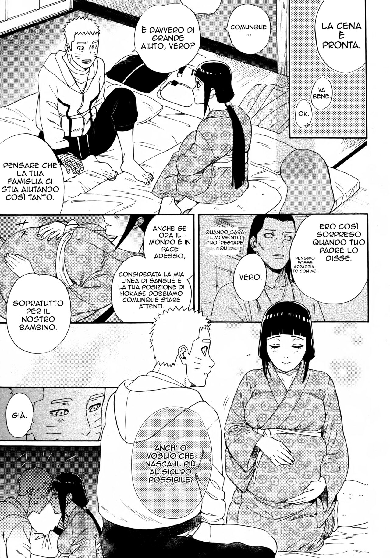 (Chou Zennin Shuuketsu 2019) [a 3103 hut (Satomi)] Maternity May Club (Naruto) [Italian] imagen número 8