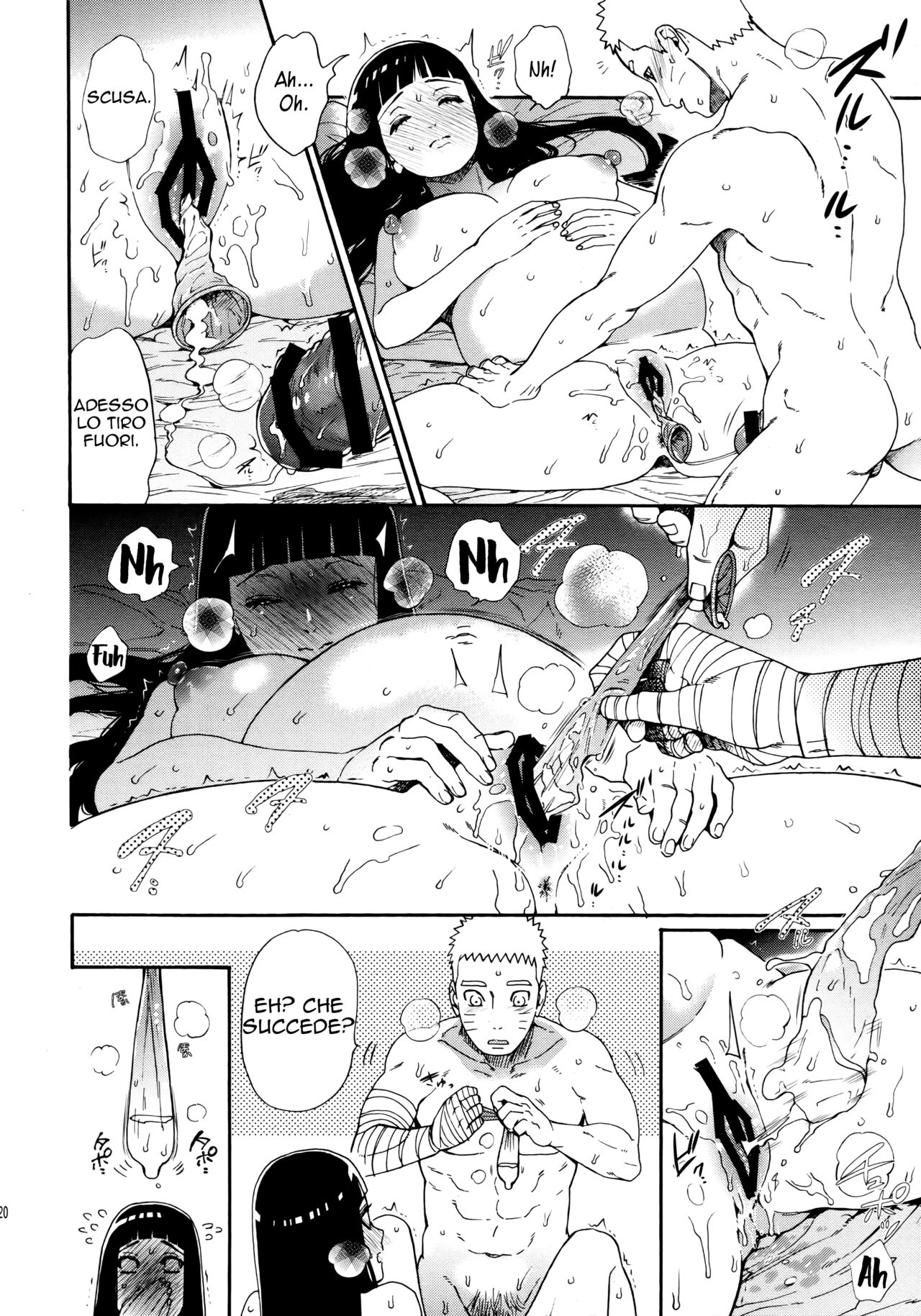 (Chou Zennin Shuuketsu 2019) [a 3103 hut (Satomi)] Maternity May Club (Naruto) [Italian] imagen número 21