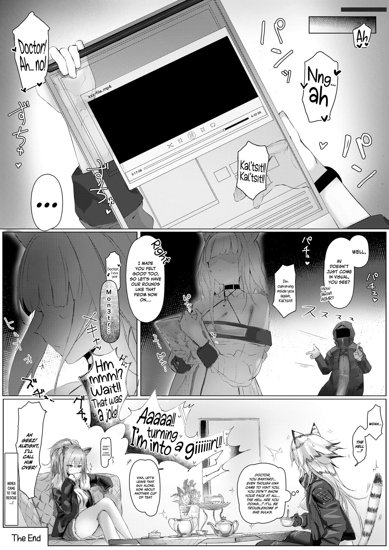 [Neko no Youchuu Kansatsukai (Neko no Youchuu)] Himitsu Shinryou Kiroku | Secret Medical Record (Arknights) [English] [DKKMD Translations] [Decensored] [Digital] numero di immagine  14