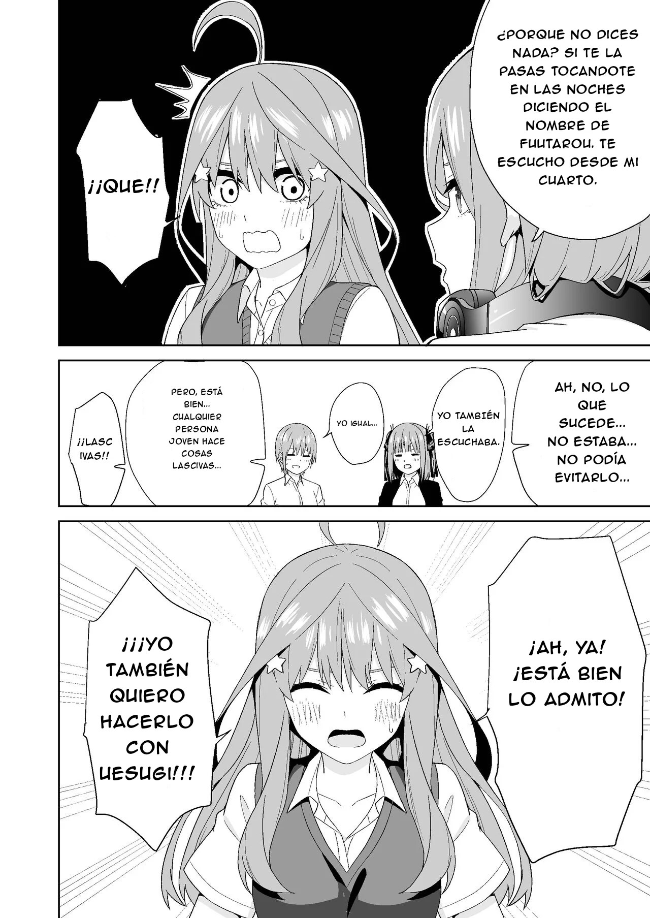 [Team Kid (k-ya)] Gotoubun no Hajimete (Gotoubun no Hanayome) [Spanish] [Digital] image number 6