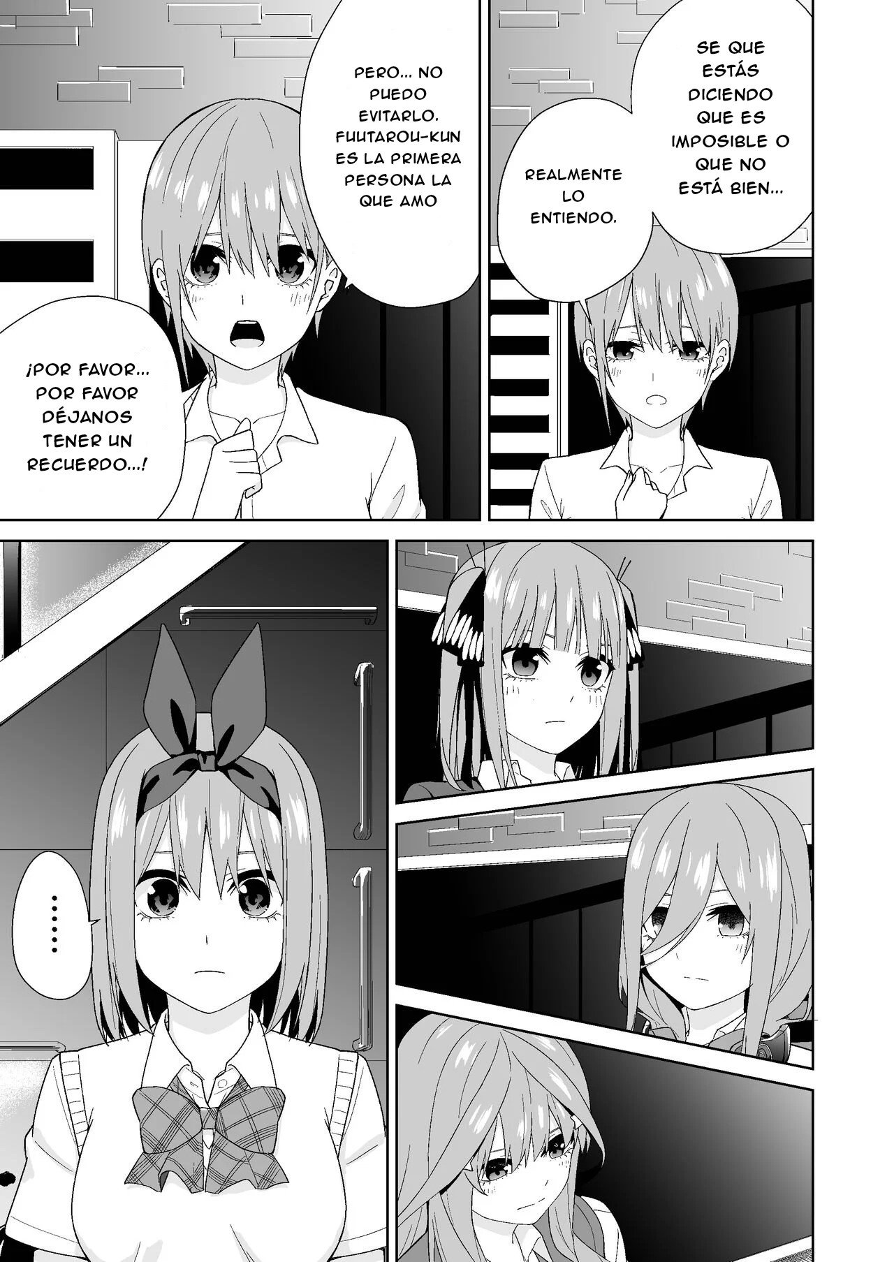 [Team Kid (k-ya)] Gotoubun no Hajimete (Gotoubun no Hanayome) [Spanish] [Digital] image number 9