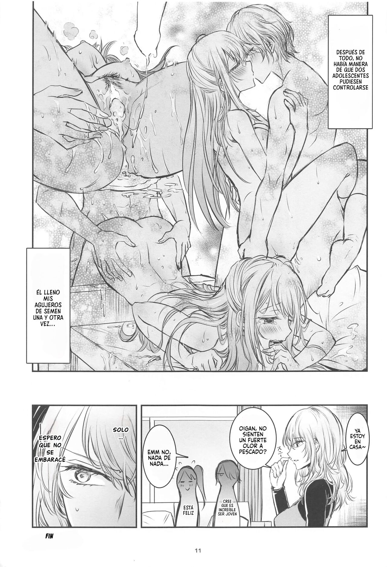 (C102) [Project Harakiri (Kaishaku)] AI TO TSUIOKU NO HIBI (Oshi no Ko, Made in Abyss) [Spanish] [Incomplete] image number 10