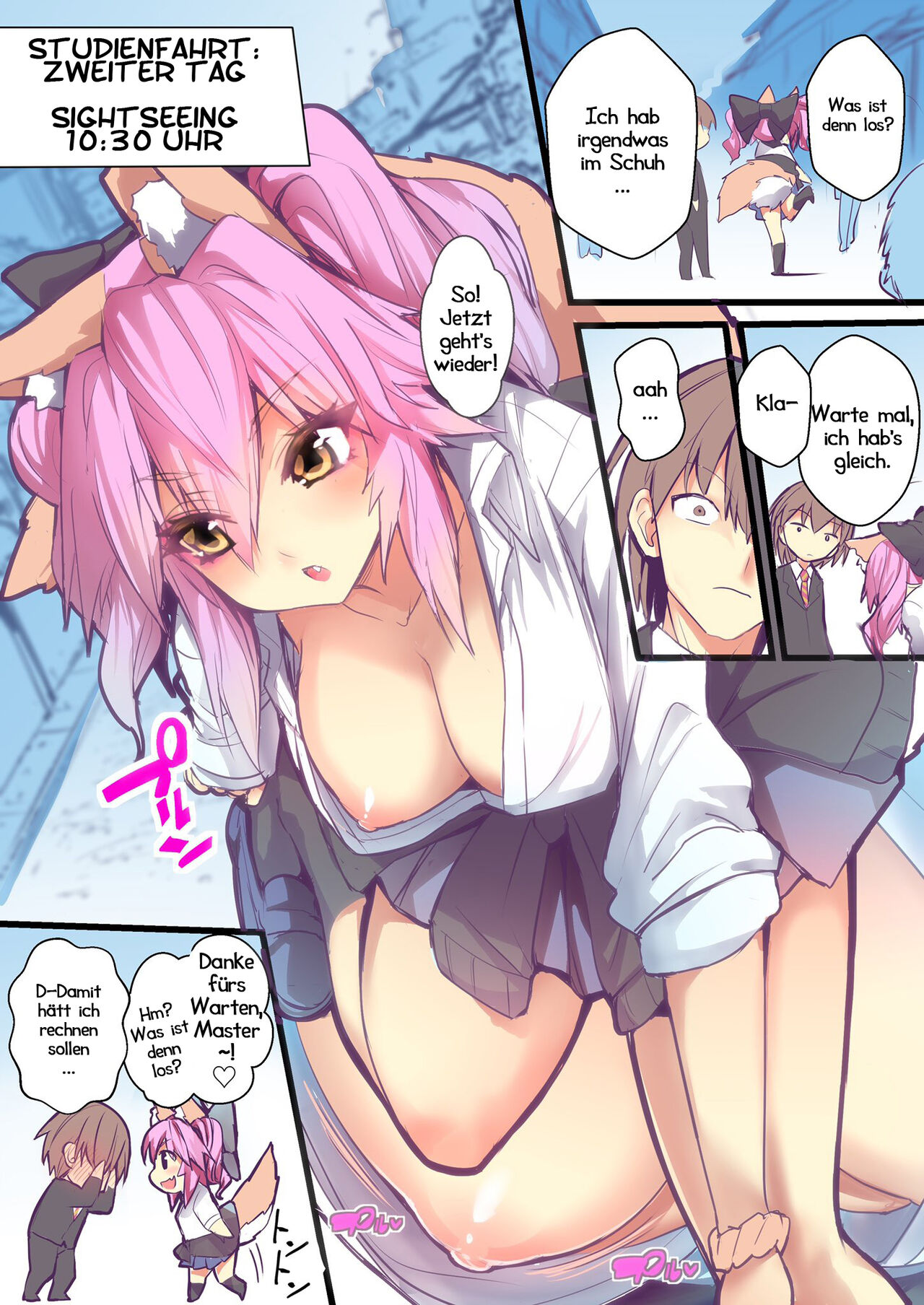 (C95) [Yamitsuki Honpo (Wise Speak)] Tamamos  Schlüpfrige (S)exkursion(Fate Extra) [German] [Haigen] 图片编号 16