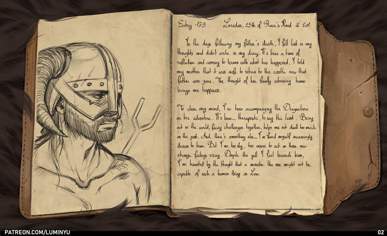 [LumiNyu] Serana Mini Comic [English] (The Elder Scrolls V: Skyrim) 画像番号 2