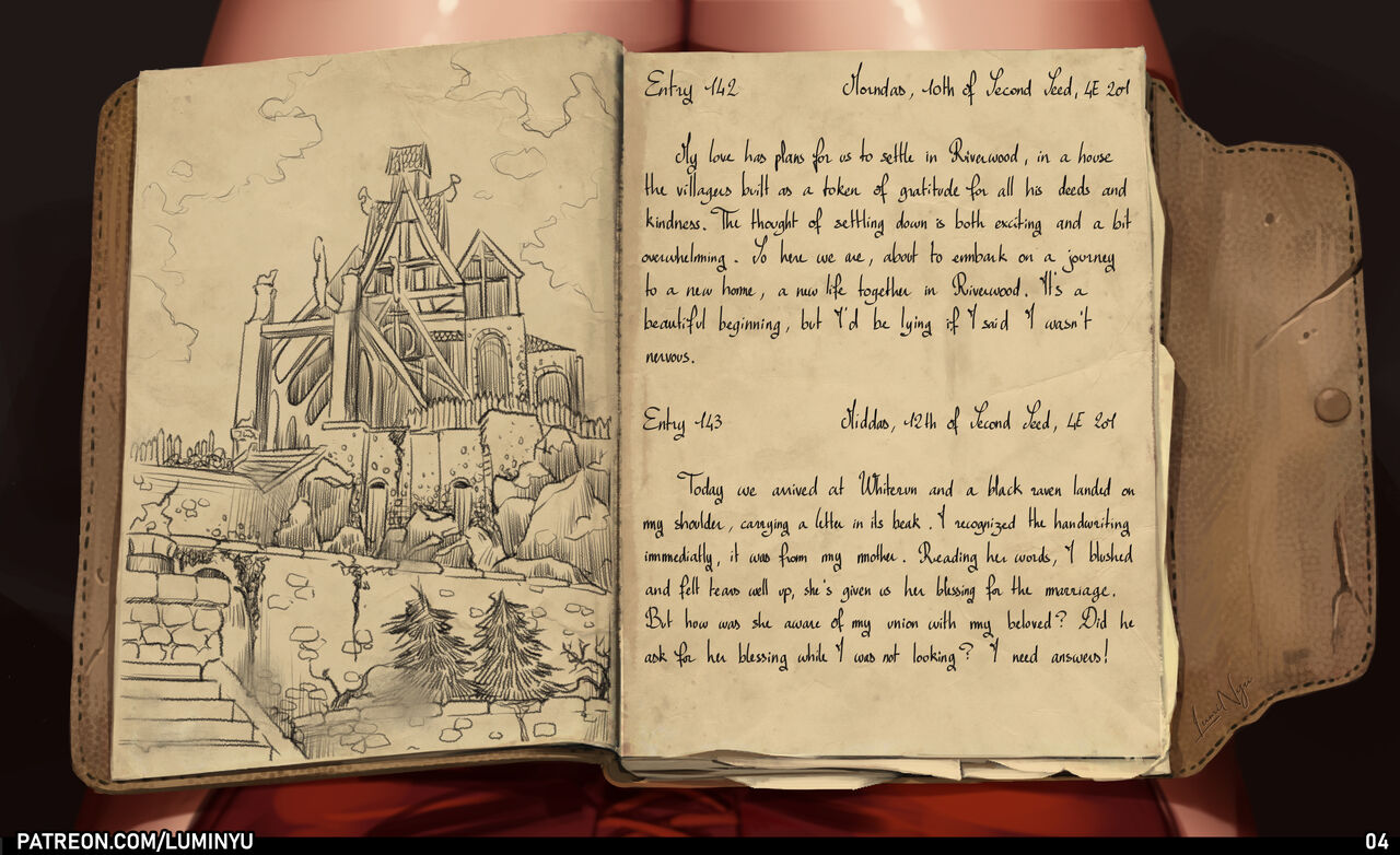 [LumiNyu] Serana Mini Comic [English] (The Elder Scrolls V: Skyrim) 画像番号 4